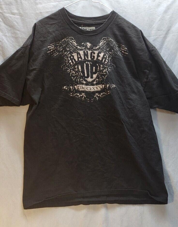 Designer Ranger Up Graphic Tshirt Black Mens Size XL Size US XL / EU 56 / 4 - 1 Thumbnail