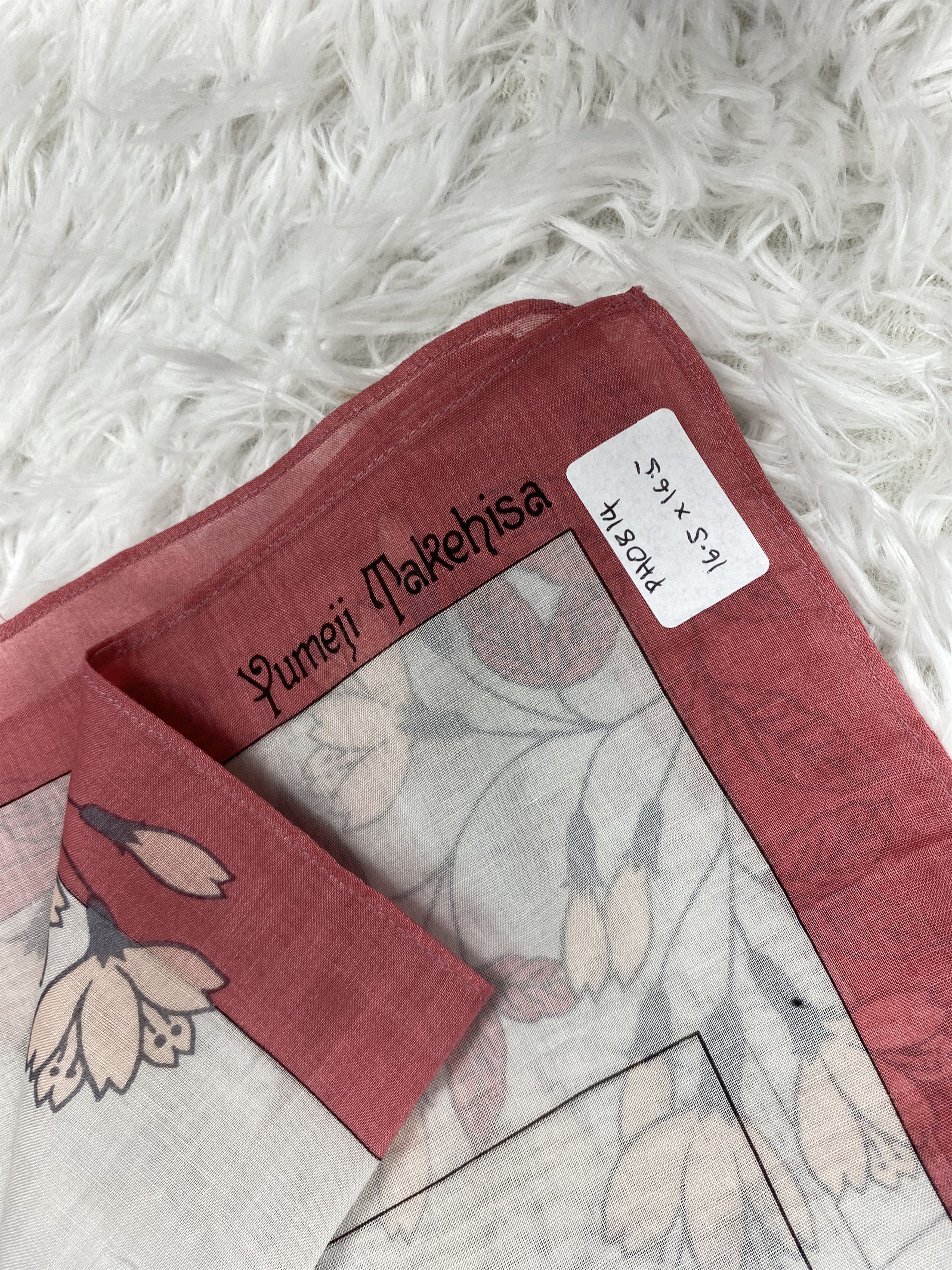 Japanese Brand × Vintage Vintage Yumeji Takehisa Handkerchief Neckerchief PH0814 Size ONE SIZE - 2 Thumbnail