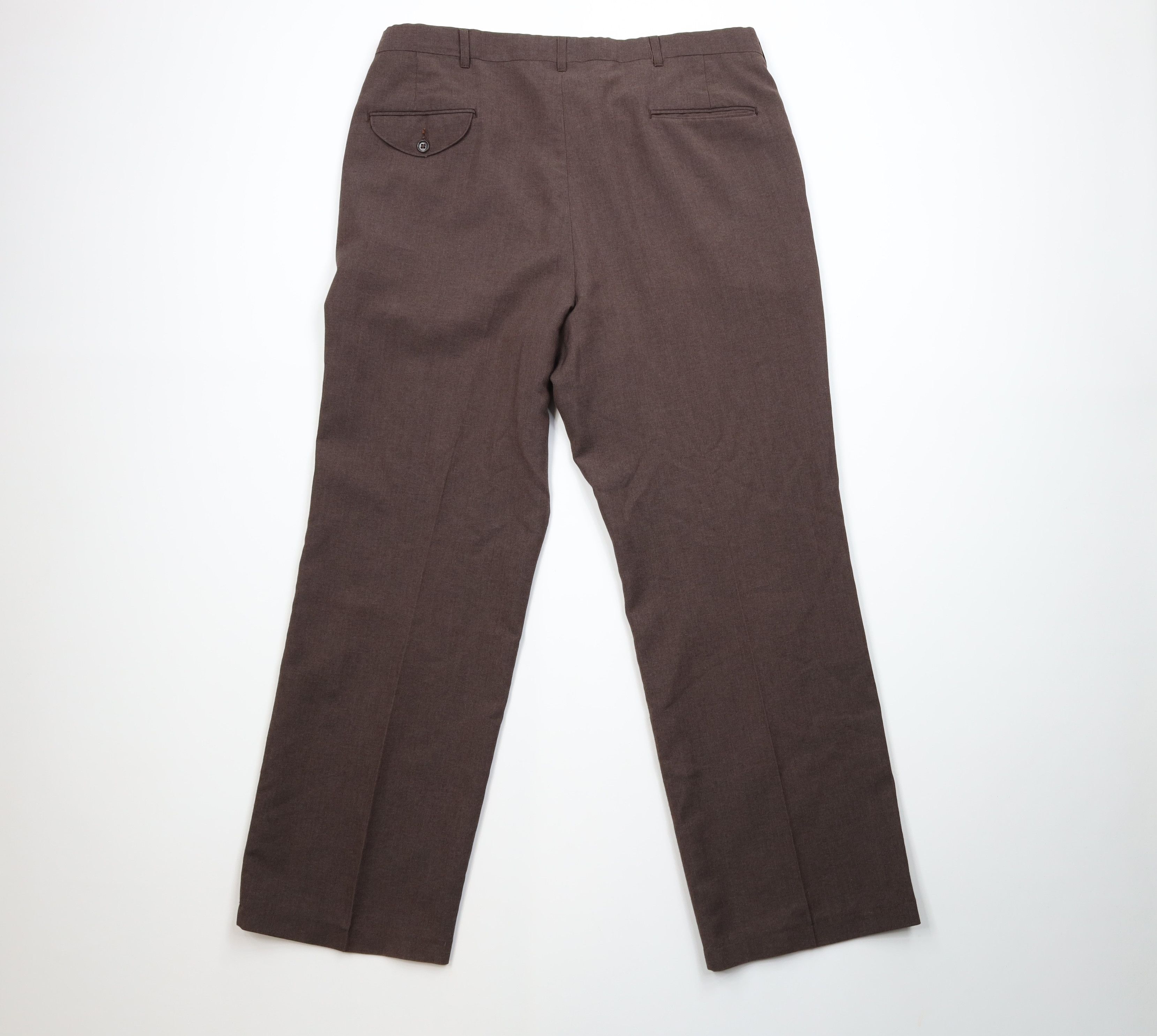 Vintage Vintage 90s Streetwear Wool Blend Wide Leg Chino Pants Size US 38 / EU 54 - 8 Thumbnail