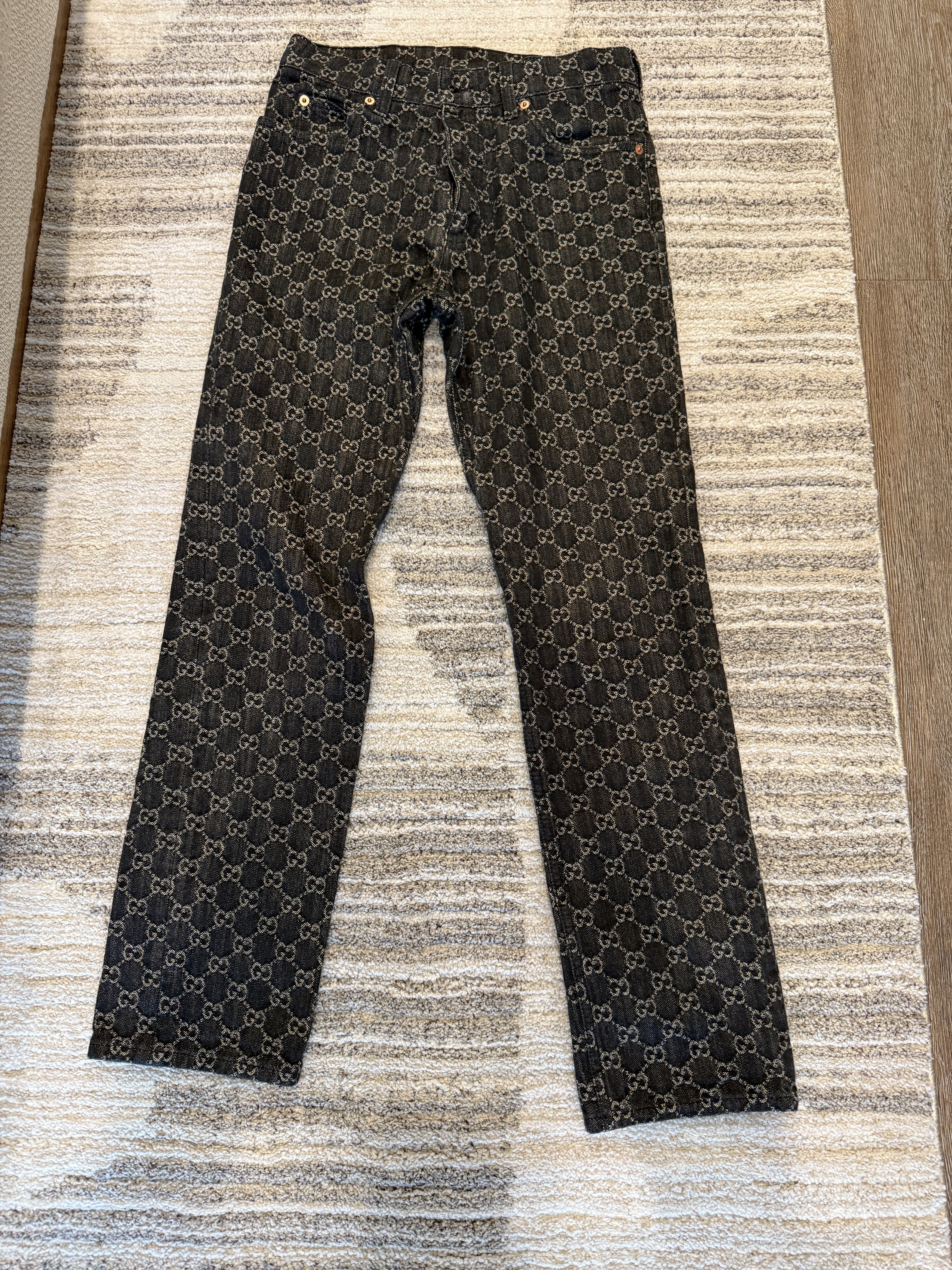 Gucci Gucci Logo Jeans Size US 28 / EU 44 - 1 Thumbnail