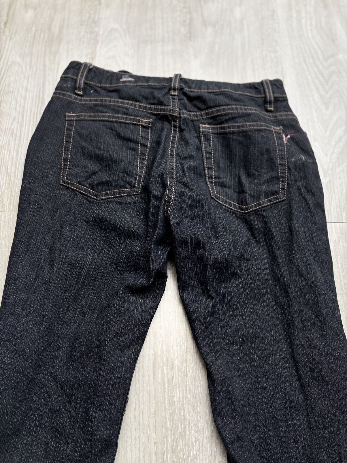 Japanese Brand Vg lace up flare jeans Size US 27 - 6 Thumbnail