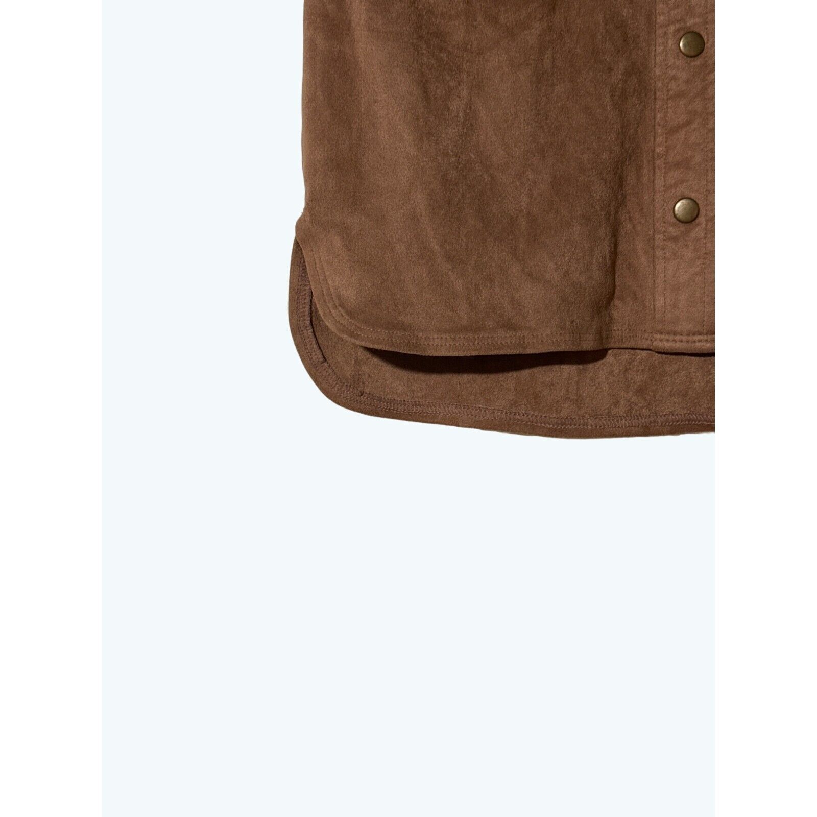 Bar III bar III Womens Faux-Suede Mini Skirt Caramel Junior Medium Size 28" / US 6 / IT 42 - 3 Thumbnail