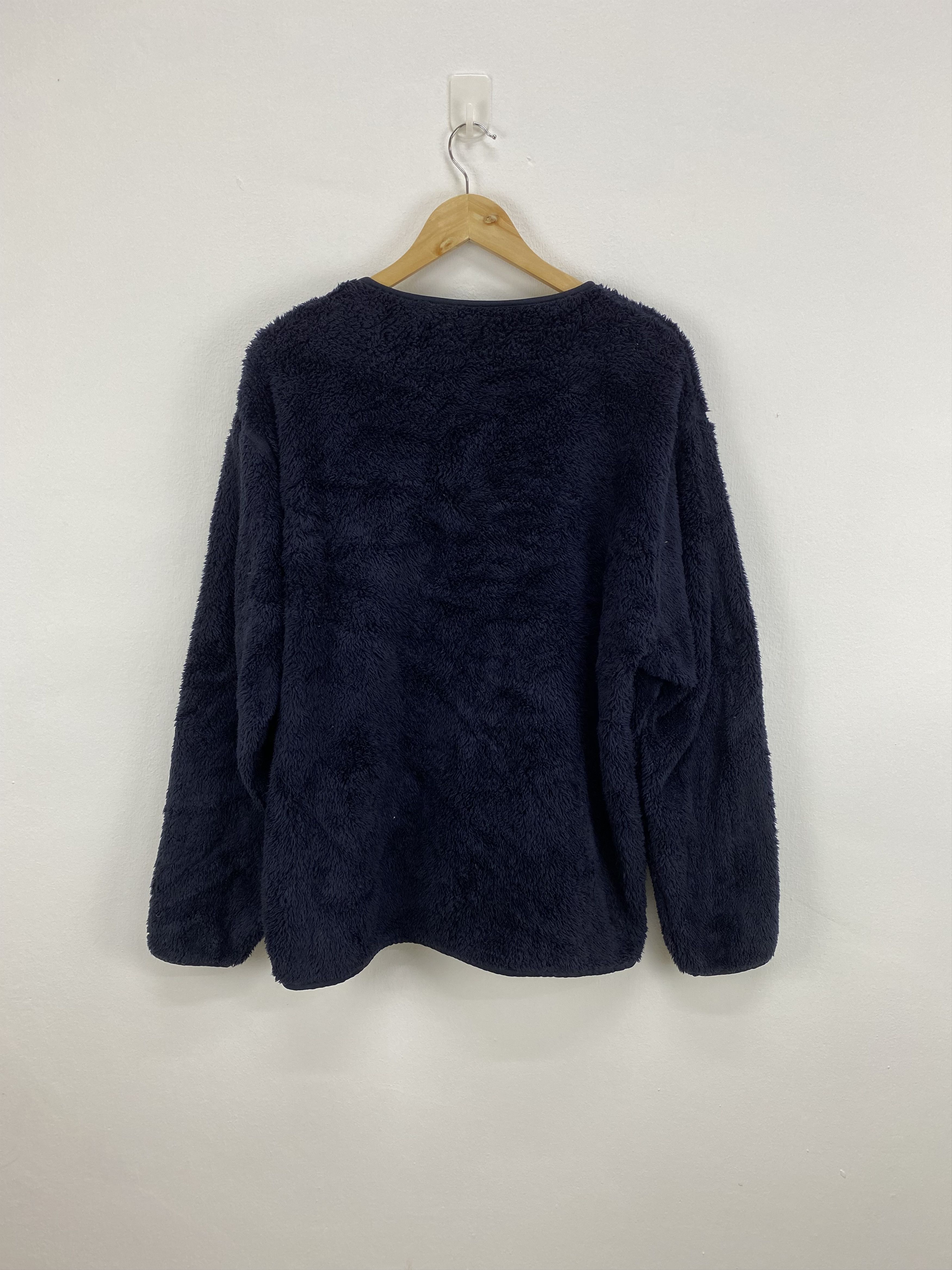 Engineered Garments × Japanese Brand × Uniqlo Blue Uniqlo Jacket Swetashirt Sweater Size US XL / EU 56 / 4 - 3 Thumbnail