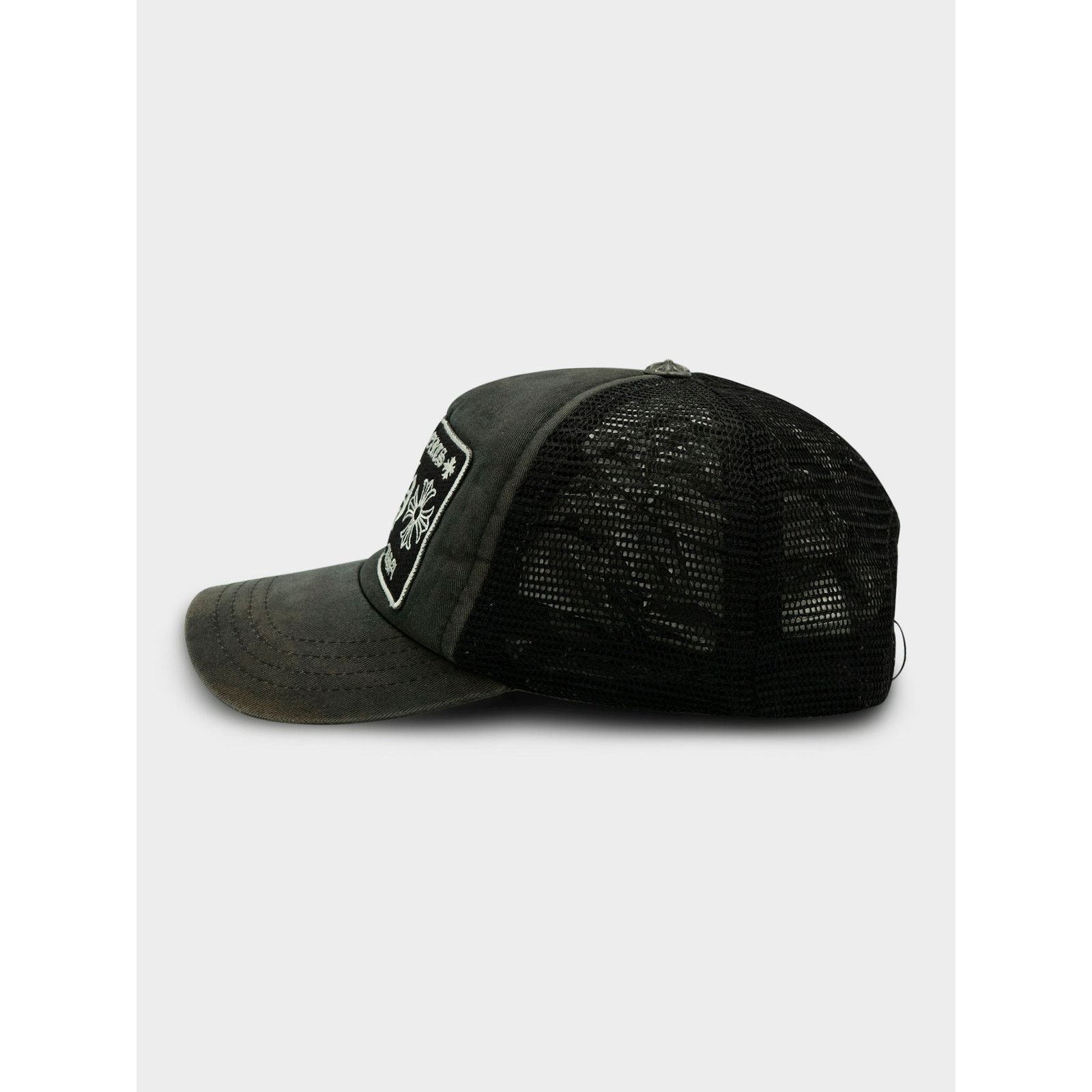 Chrome Hearts Vintage Black Trucker Hat Size ONE SIZE - 3 Thumbnail