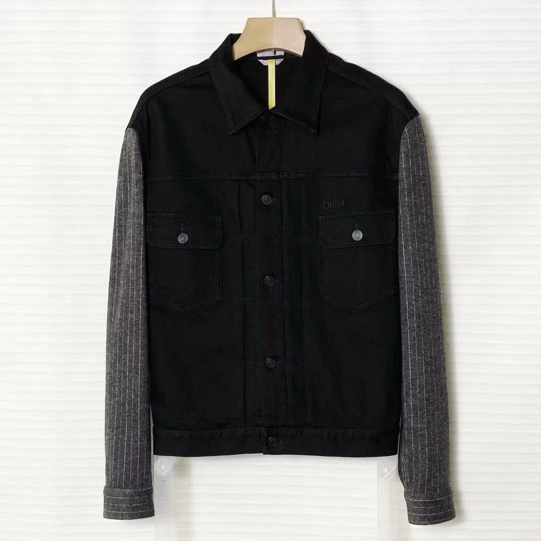 Dior Dior Patchwork Casual Denim Jacket Size US L / EU 52-54 / 3 - 1 Thumbnail