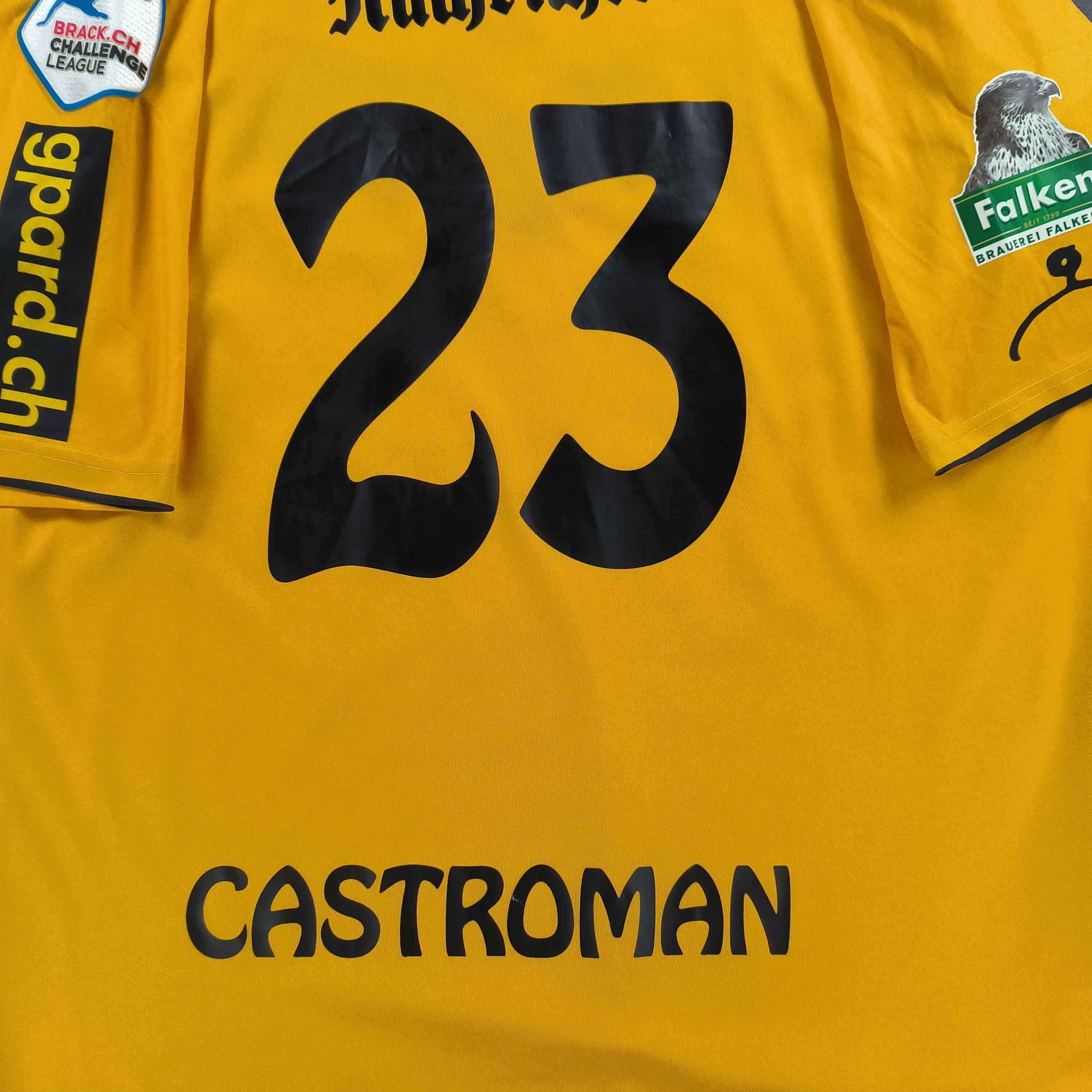 Other FC Schaffhausen 17-18 Gpard home Castroman football jersey M Size US M / EU 48-50 / 2 - 7 Thumbnail