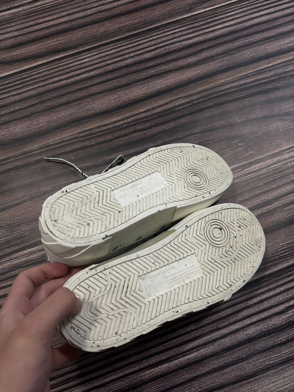 Off-White × Vintage Vintage Off-white liw vulcanized eco canvas sneakers Y2K Size US 7.5 / EU 40-41 - 7 Thumbnail