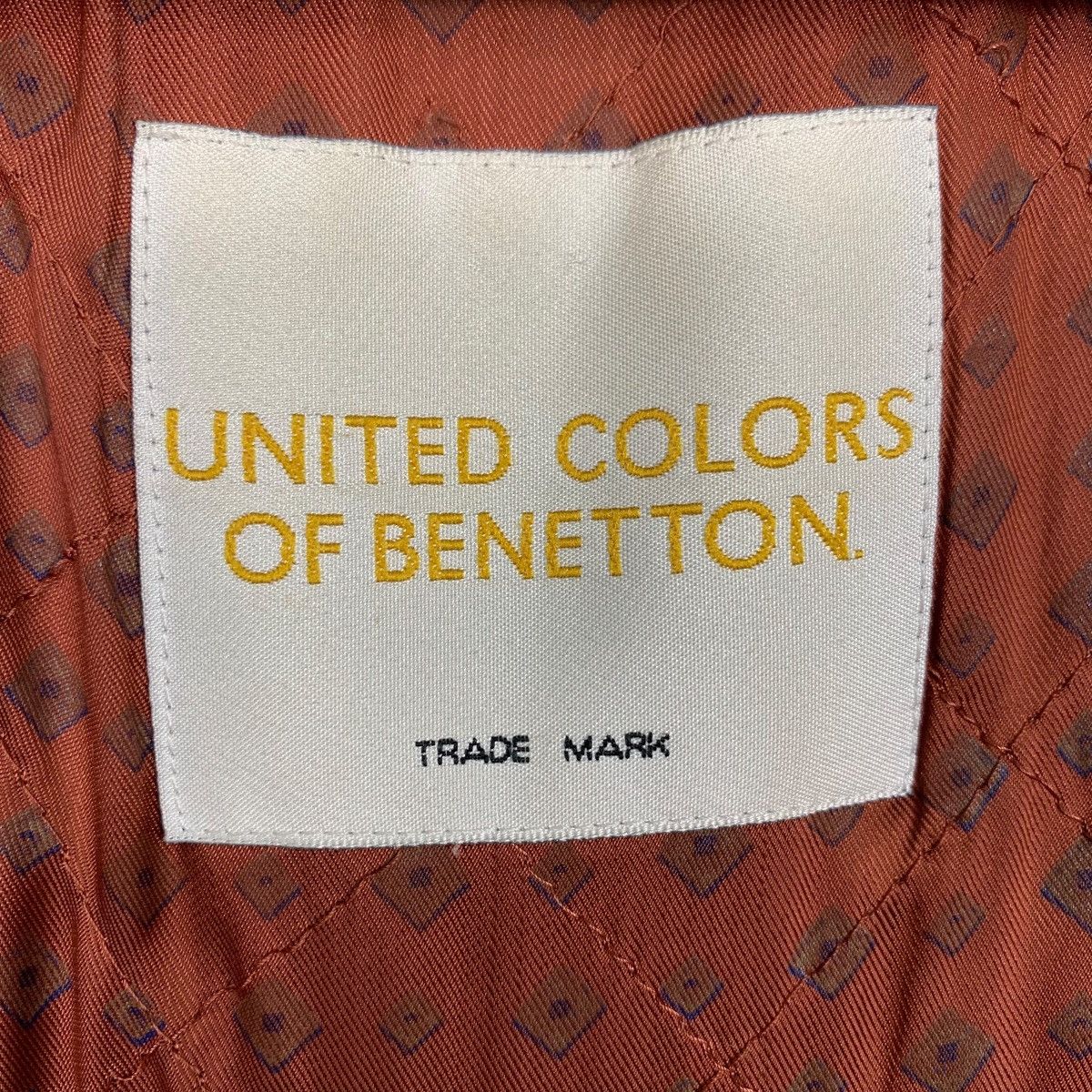 United Colors Of Benetton BENETTON Double Breasted Cotton Overcoat #2571-C116 Size M / US 6-8 / IT 42-44 - 16 Thumbnail