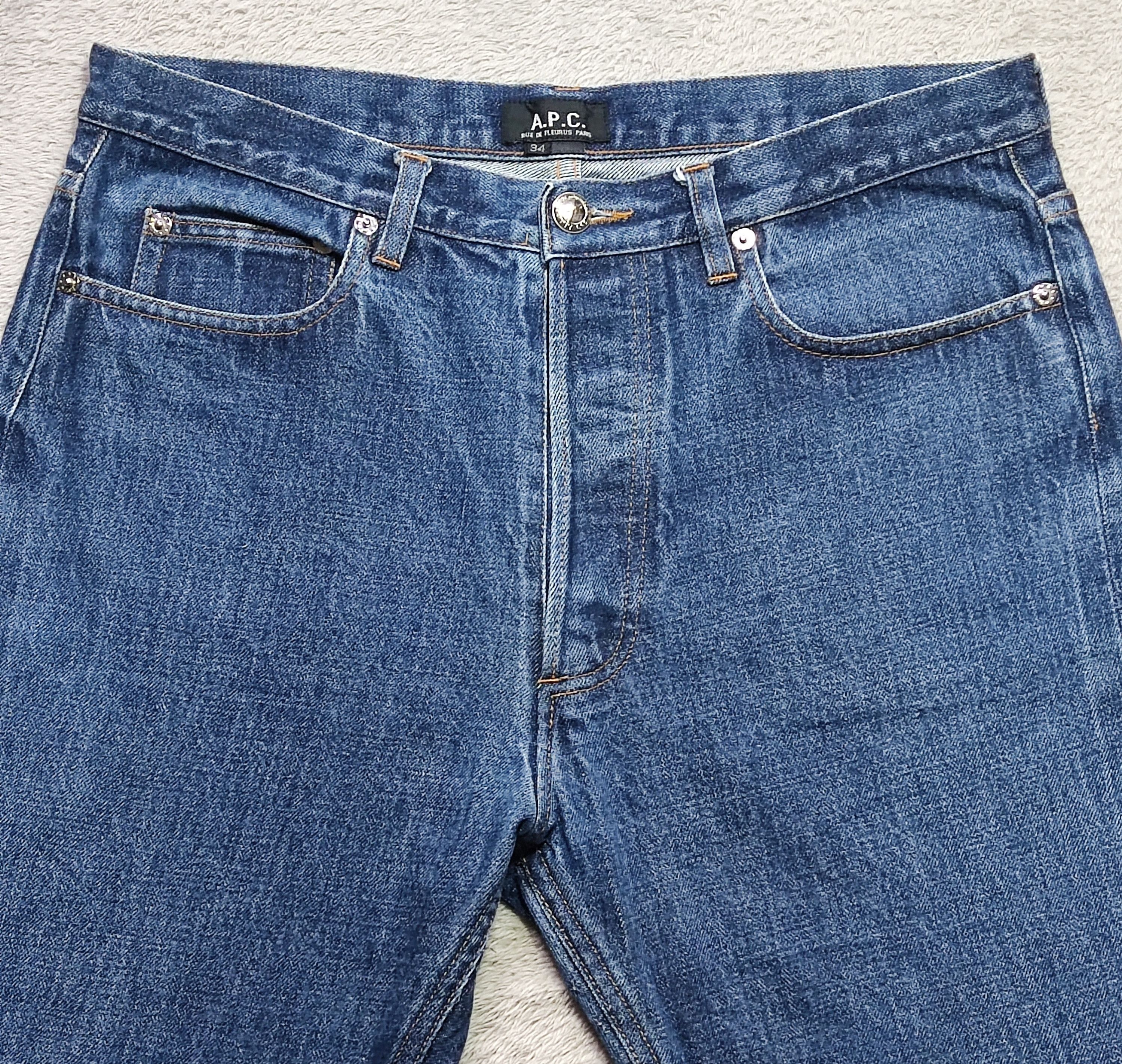 A.P.C. A.P.C. Rue De Fleurus Paris Selvedge Denim Jeans Indigo Size US 32 / EU 48 - 3 Thumbnail