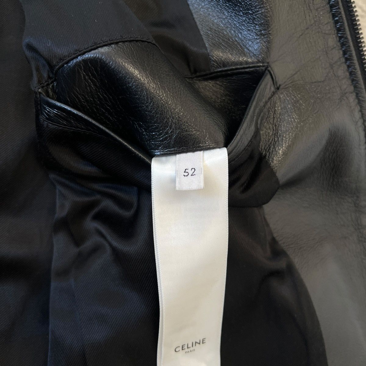 Celine CELINE 24SS Hedi Slimane Multi-Pocket Blouson Leather Jacket Size US L / EU 52-54 / 3 - 7 Thumbnail