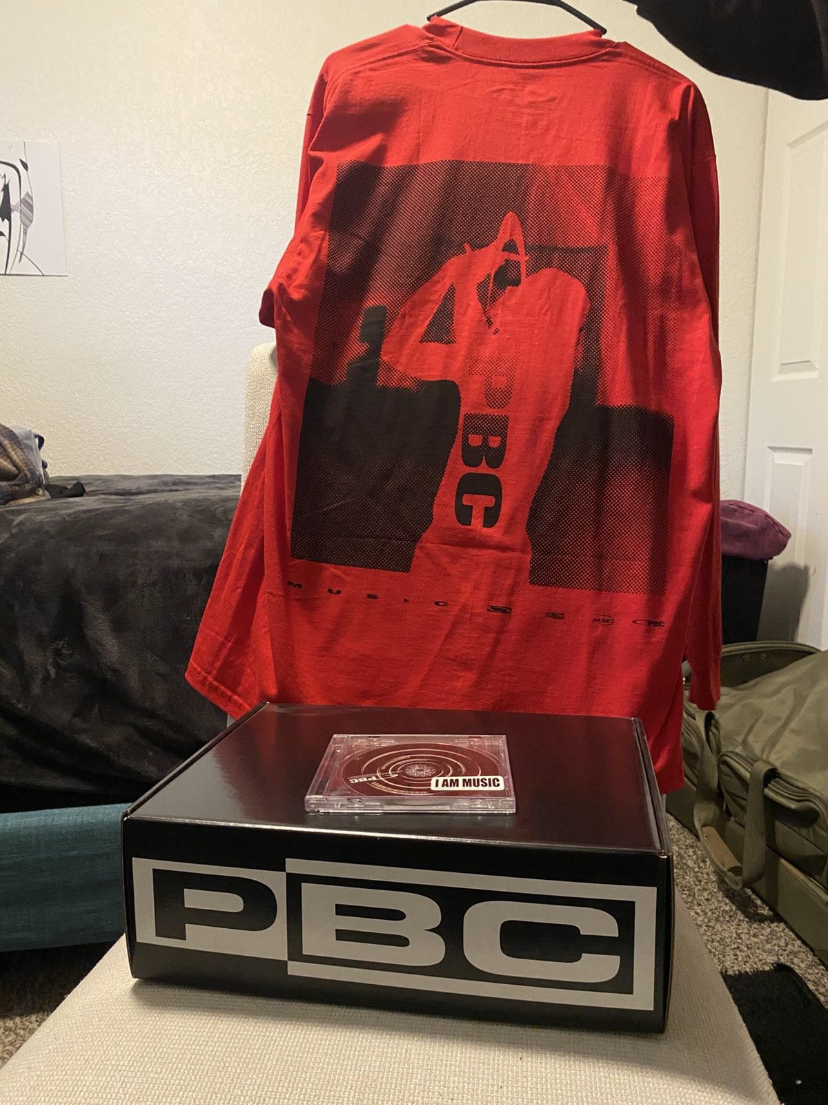 Playboi Carti All Red Long Sleeve Boxset | Music CD+Shirt Size US L / EU 52-54 / 3 - 2 Thumbnail