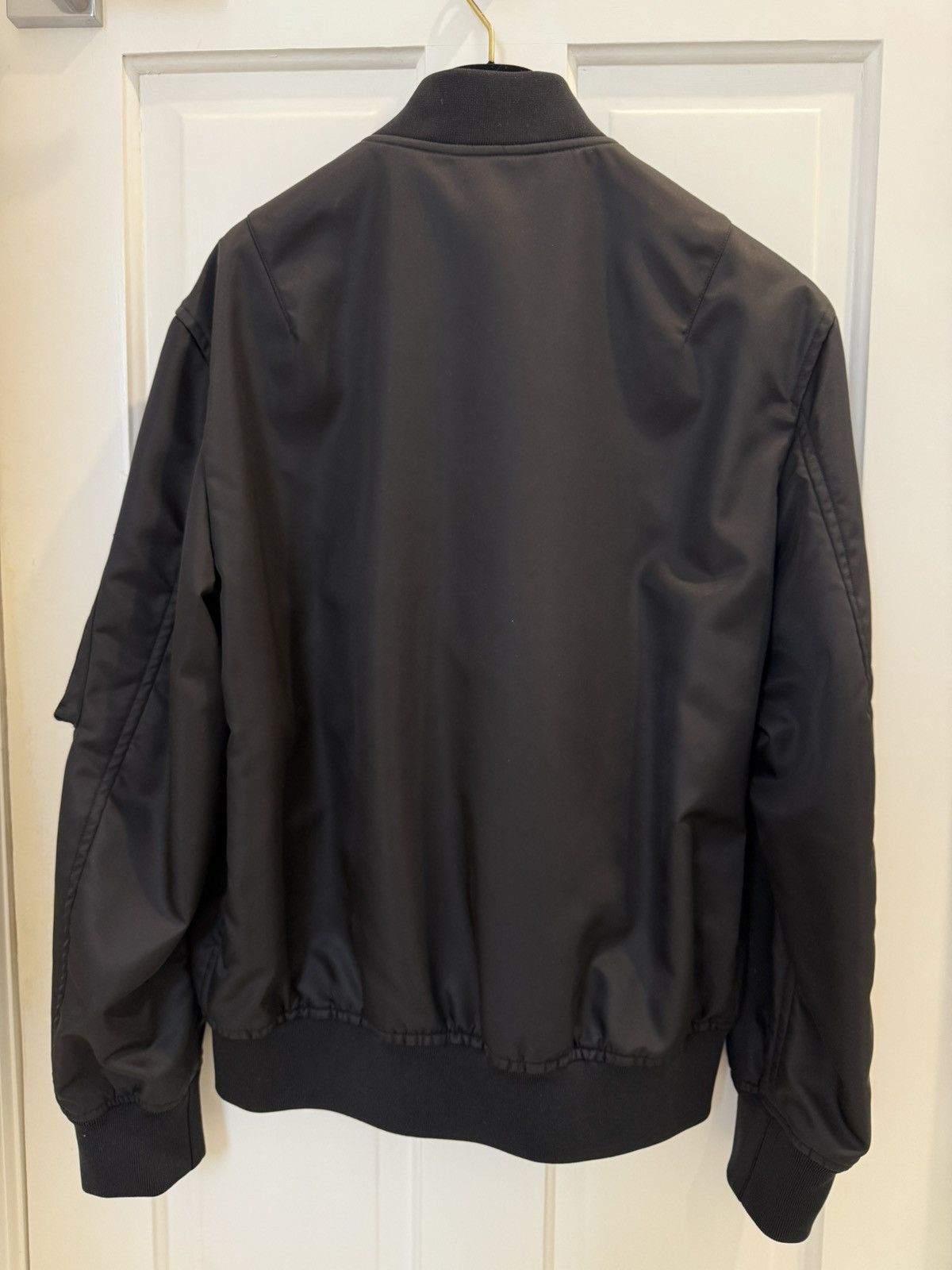 Valentino Valentino Men Bomber Black 3D flower Collar Size US S / EU 44-46 / 1 - 6 Thumbnail