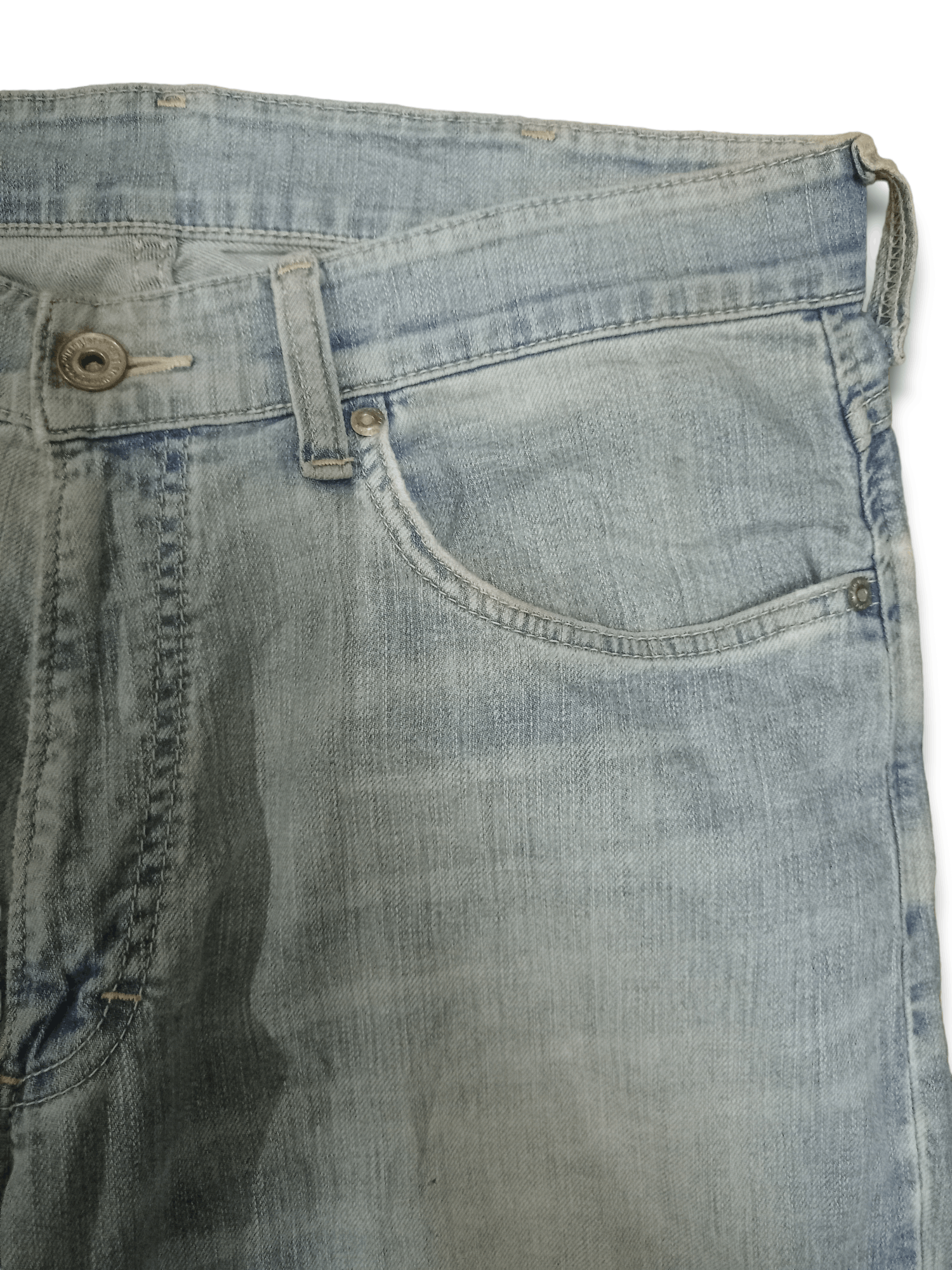 Wrangler SALES 🔥 Vintage Wrangler Light Wash Rip Baggy Denim Pants Size US 34 / EU 50 - 5 Thumbnail