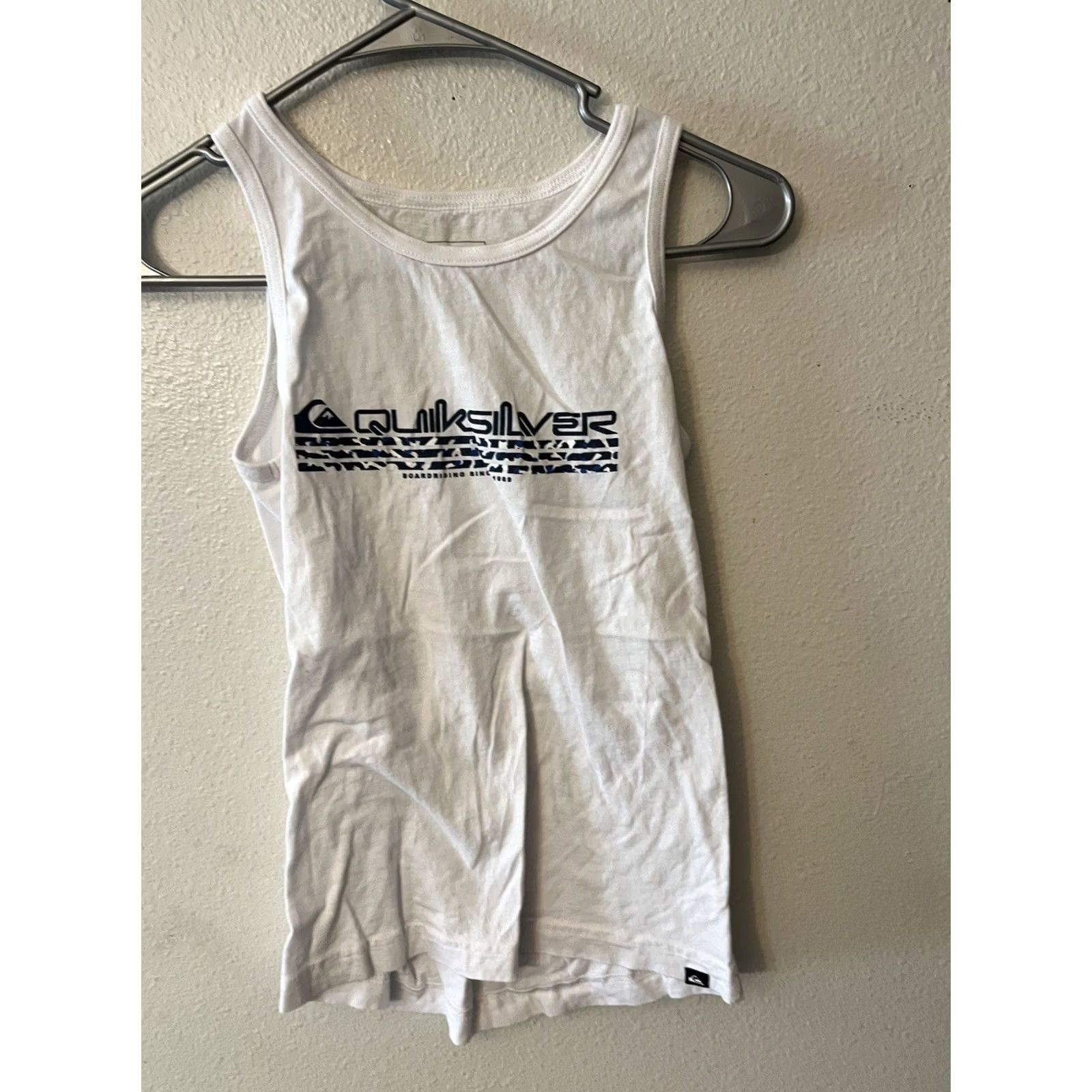 Quiksilver Quicksilver Men’s Tank Top T Shirt Sleeveless White Graphic Size Small Vintage 90s Nature Shirt Mens Size US S / EU 44-46 / 1 - 2 Thumbnail