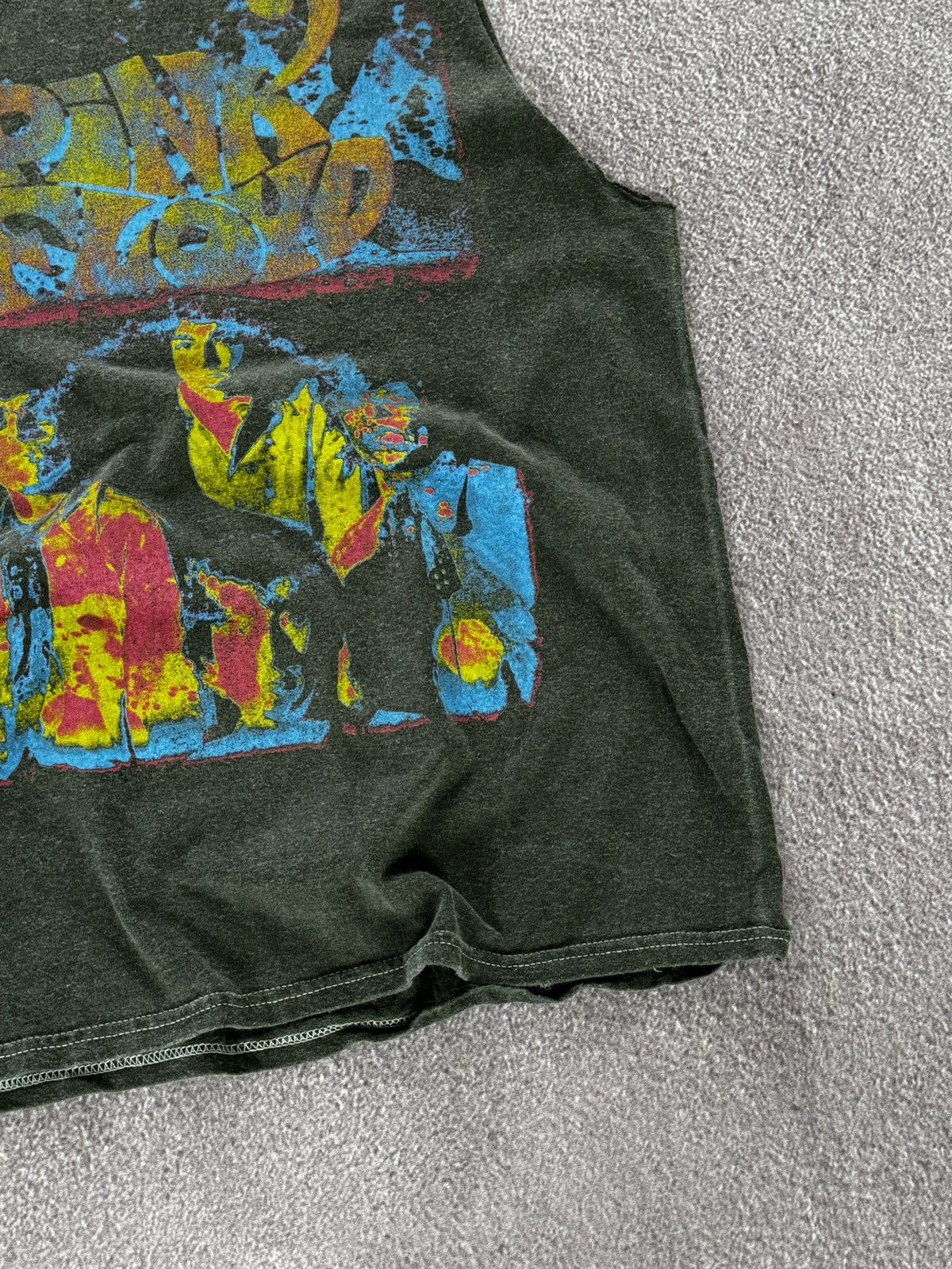 Band Tees Pink Floyd Black Faded Unique Design Band Tank Top Size US M / EU 48-50 / 2 - 6 Thumbnail