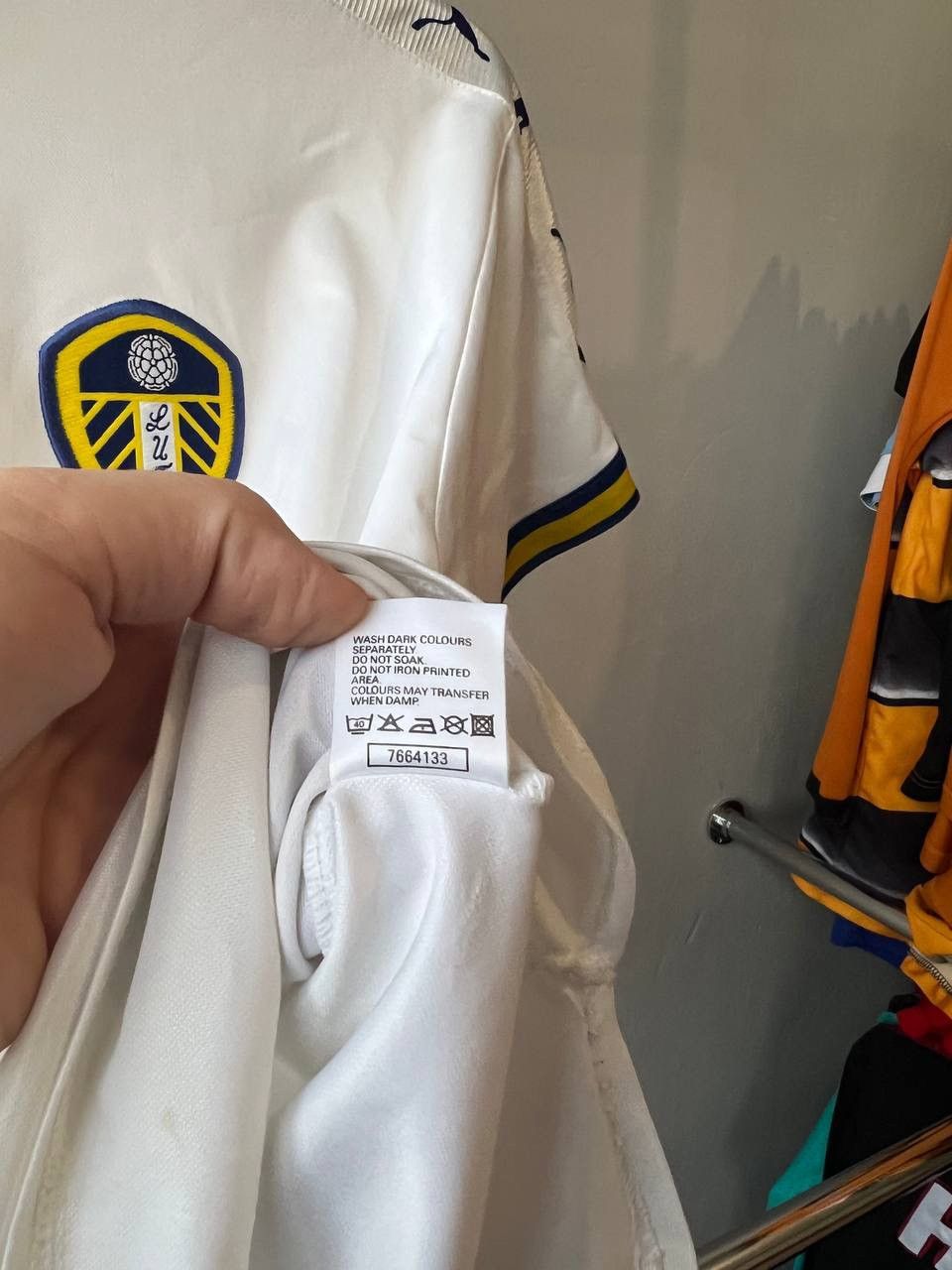 Puma 1998/2000 LEEDS UNITED HOME SOCCER JERSEY FOOTBALL SHIRT 32 Size US XS / EU 42 / 0 - 14 Thumbnail