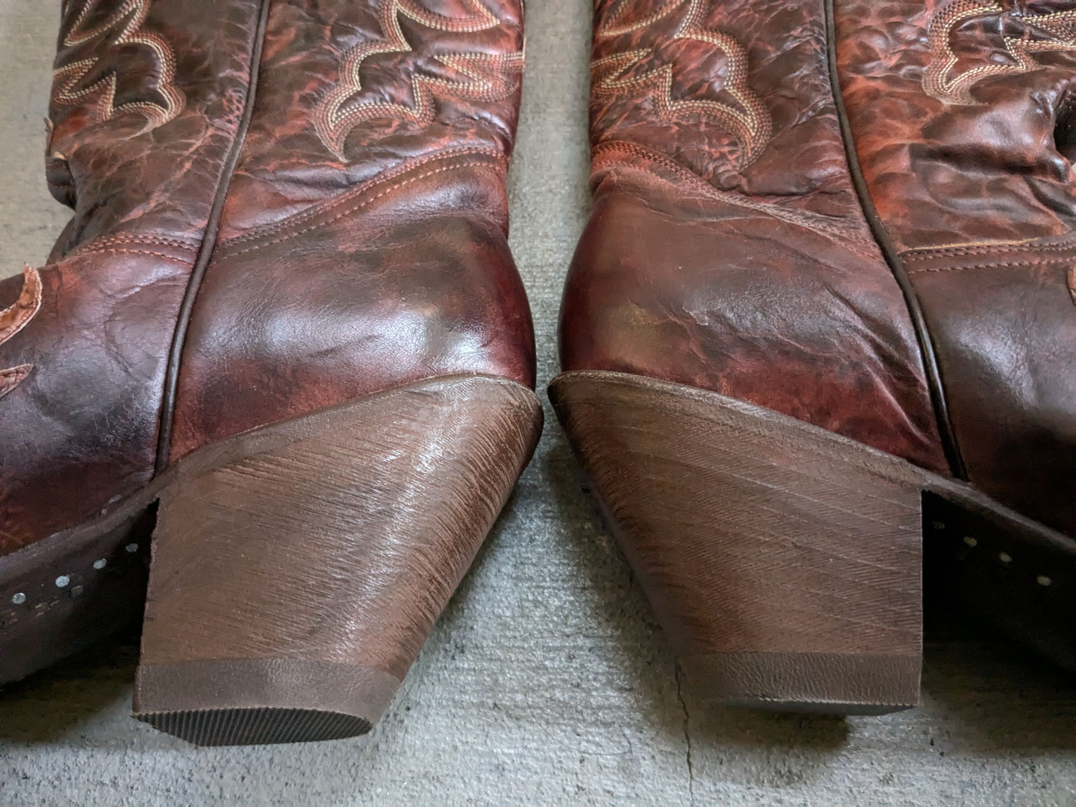 Genuine Leather × Vintage Stetson Cowboy Boots Brown Python Women 9 Snakeskin Size US 9 / EU 42 - 13 Thumbnail