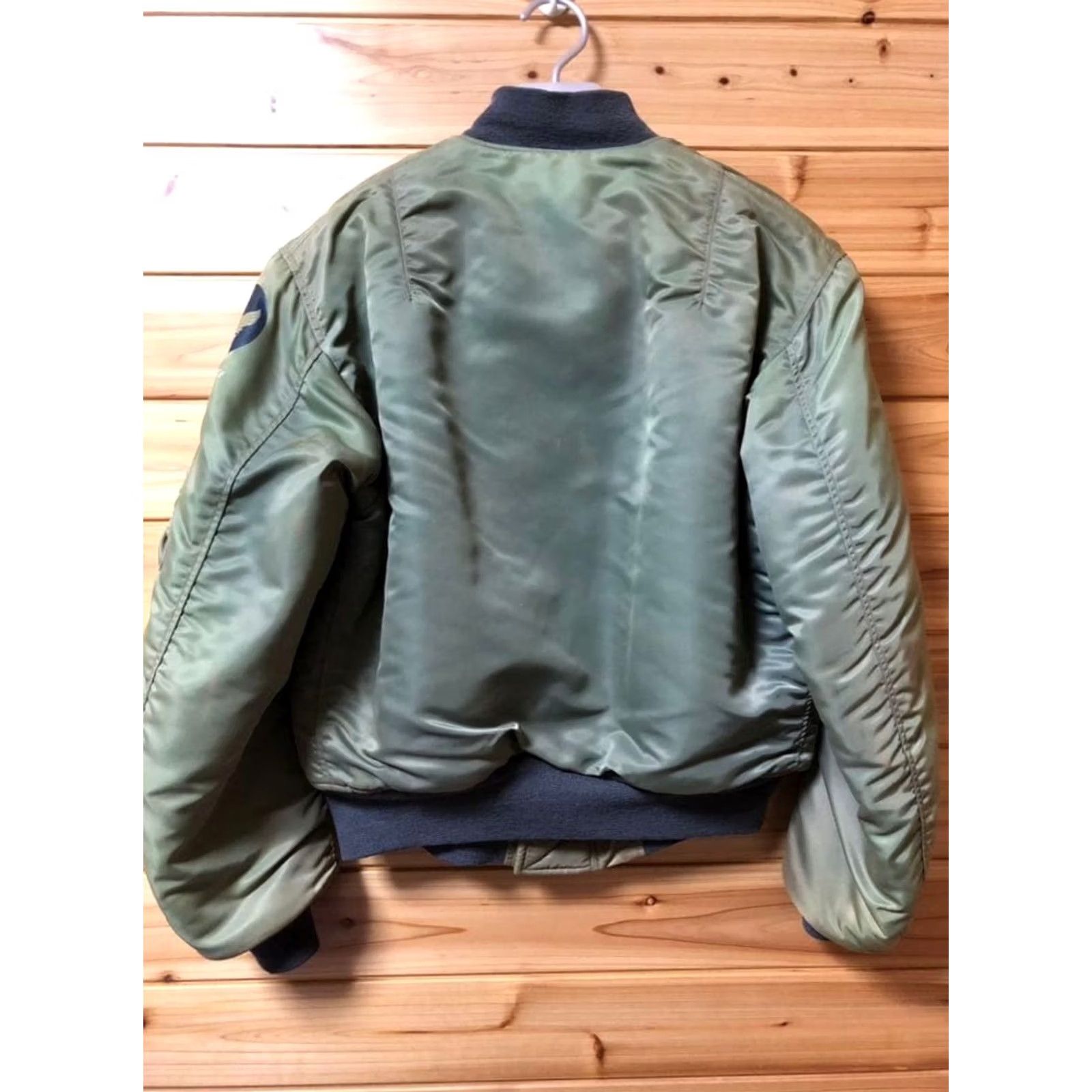 Buzz Rickson's Buzz Ricksons MA-1 Lion Uniform Inc Repro Sage Green M Japan Flight Jacket Size US M / EU 48-50 / 2 - 2 Thumbnail