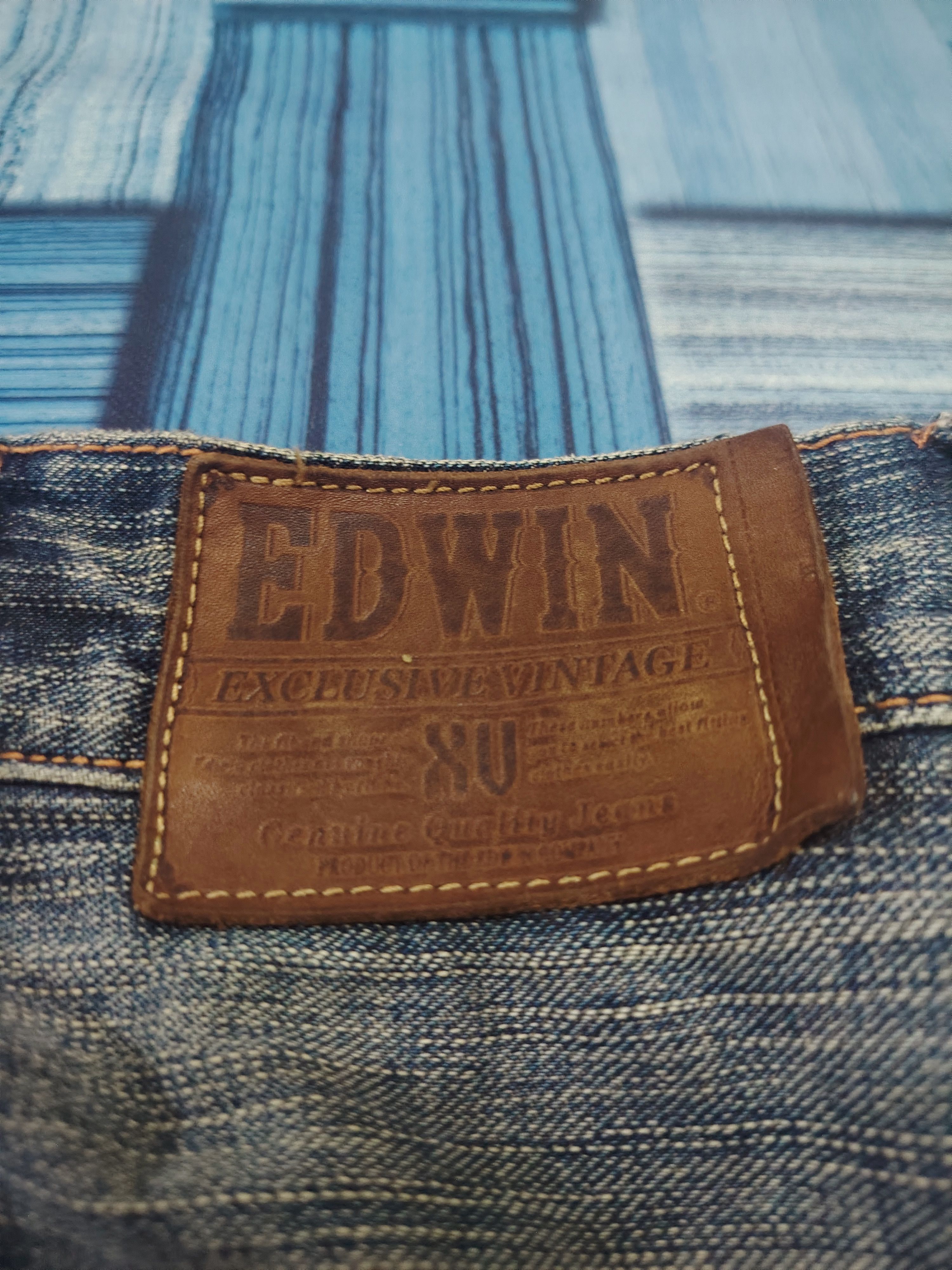Edwin Edwin Exclusive Vintage Distressed Jeans Orange Stitch Size US 30 / EU 46 - 16 Thumbnail