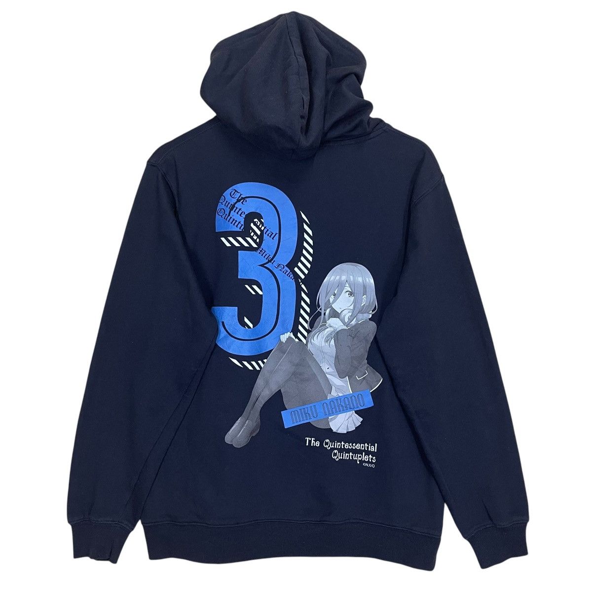 Anime × Japanese Brand × Vintage TV Anime The Quintessential Quintuplets Nakano Miku Hoodie Size US M / EU 48-50 / 2 - 1 Thumbnail