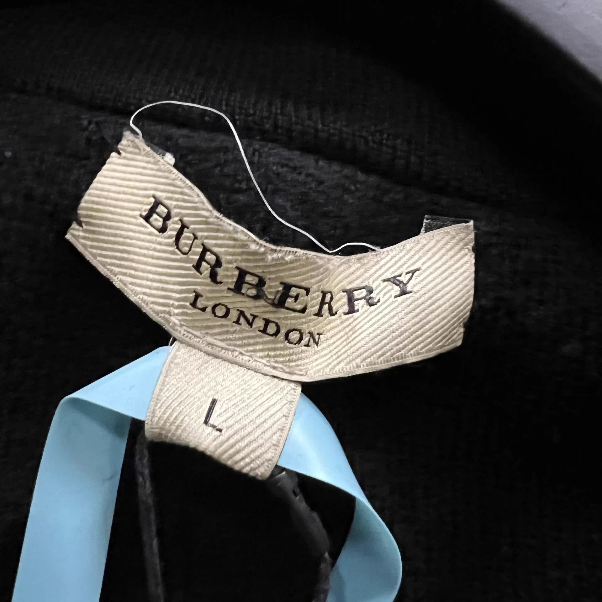 Burberry Burberry Black Knit Double-Breasted Sleeveless L 98 New Size L / US 10 / IT 46 - 3 Thumbnail