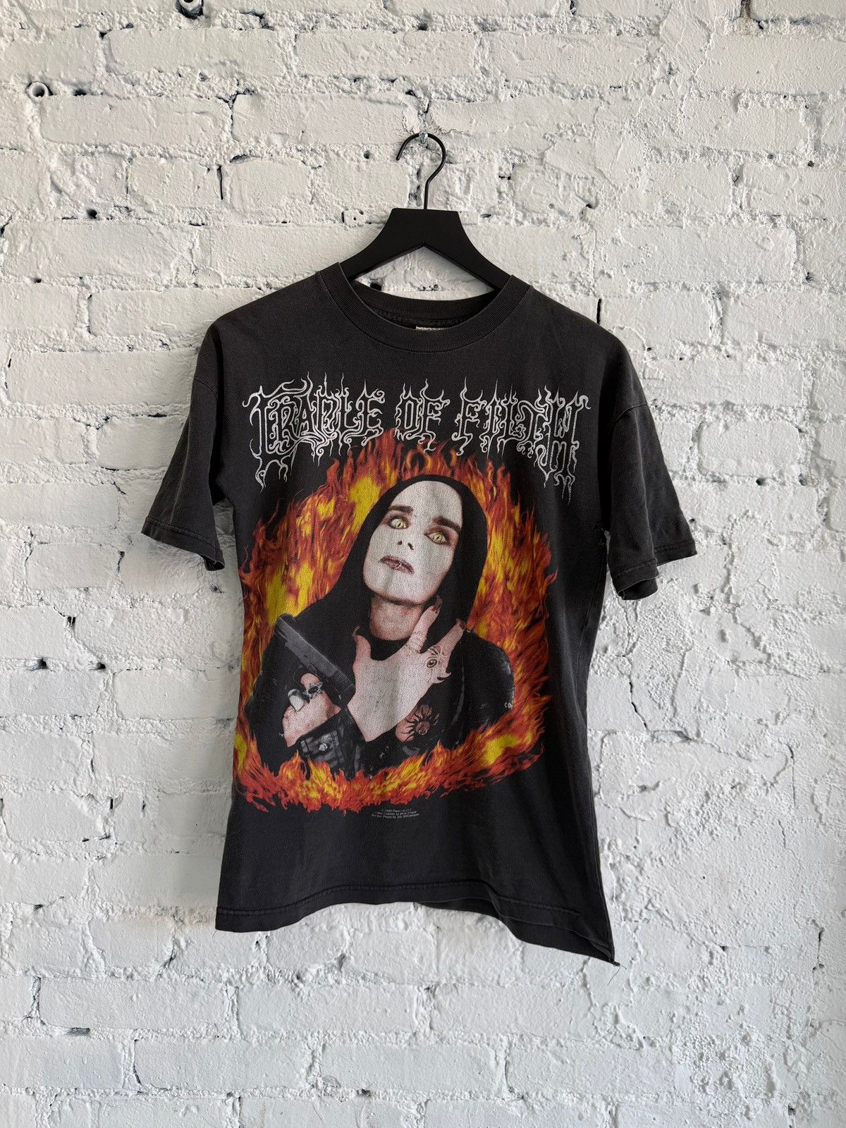 Vintage 1999 CRADLE OF FILTH ‘WANKER’ TEE Size US M / EU 48-50 / 2 - 1 Thumbnail