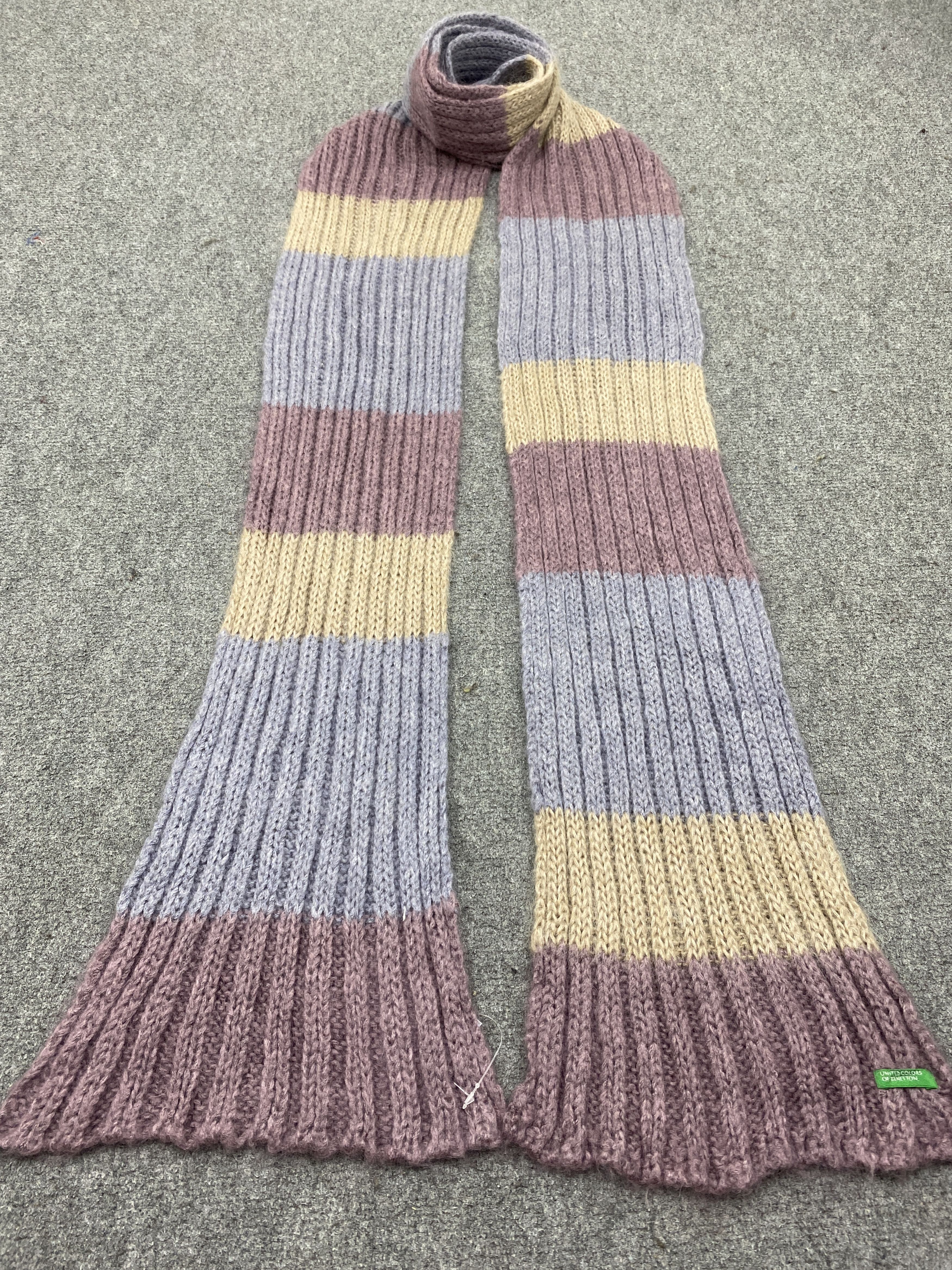 United Colors Of Benetton United Colors Of Benetton Scarf Muffler Neckwear SC0263 Size ONE SIZE - 1 Thumbnail