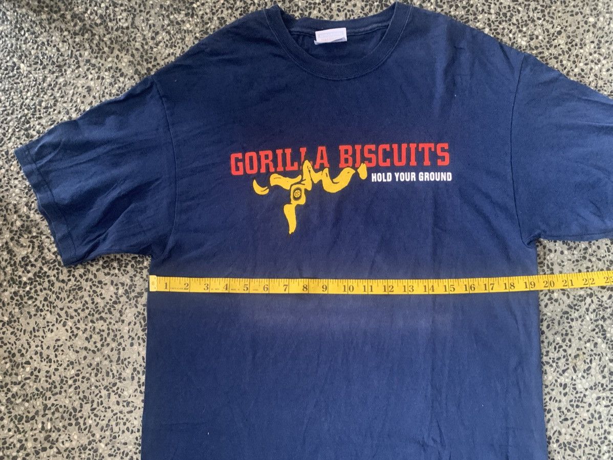 Band Tees Vintage Gorilla Biscuits Hardcore Punk Band T shirt Size US M / EU 48-50 / 2 - 9 Thumbnail