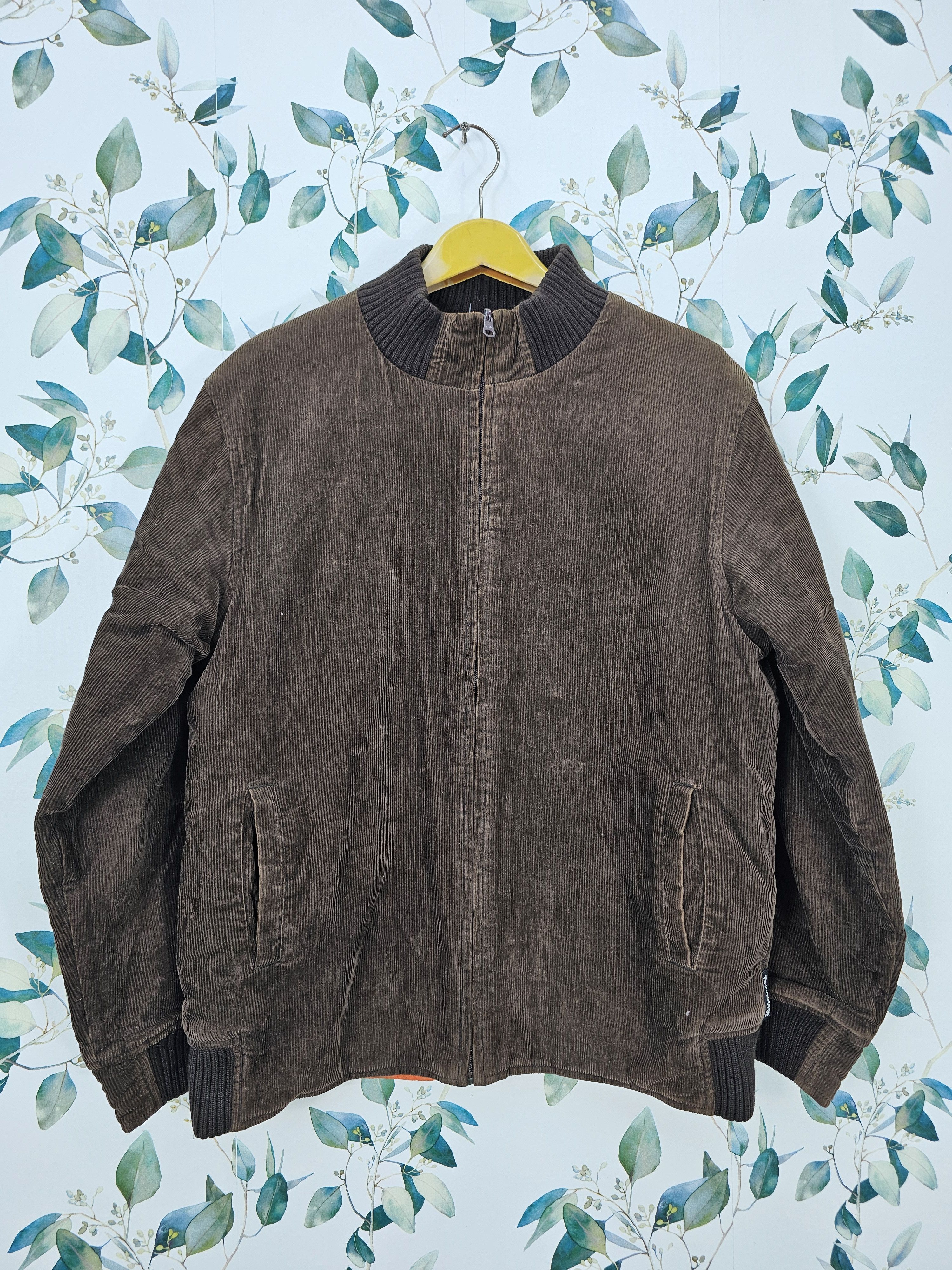 SHIPS SHIPS Reversible Corduroy Bomber Trinsulate Jacket J0134 Size US M / EU 48-50 / 2 - 1 Thumbnail