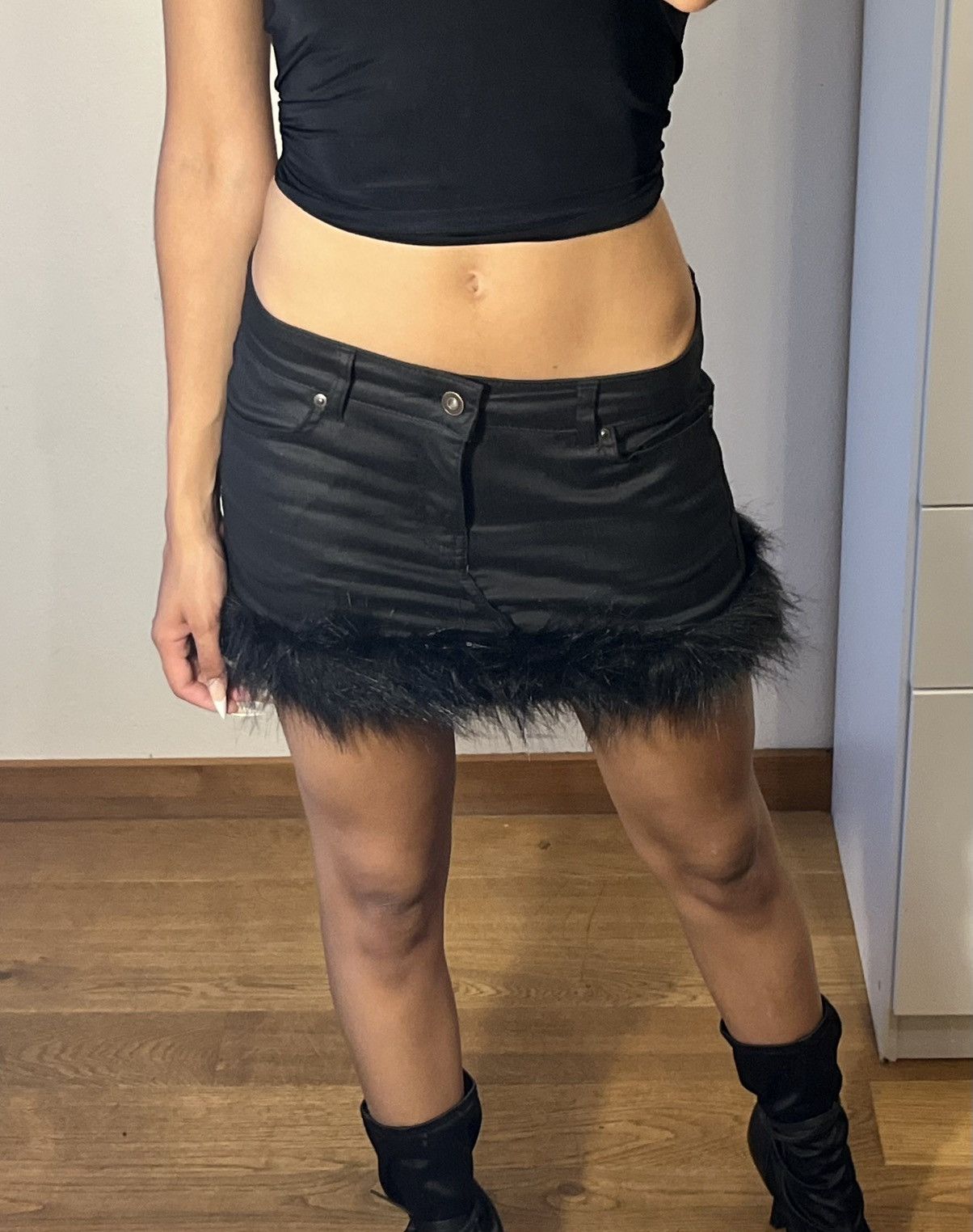Miu Miu Custommade skirt | mini skirt | mini rock Size 24" / US 00 / IT 34 - 1 Thumbnail