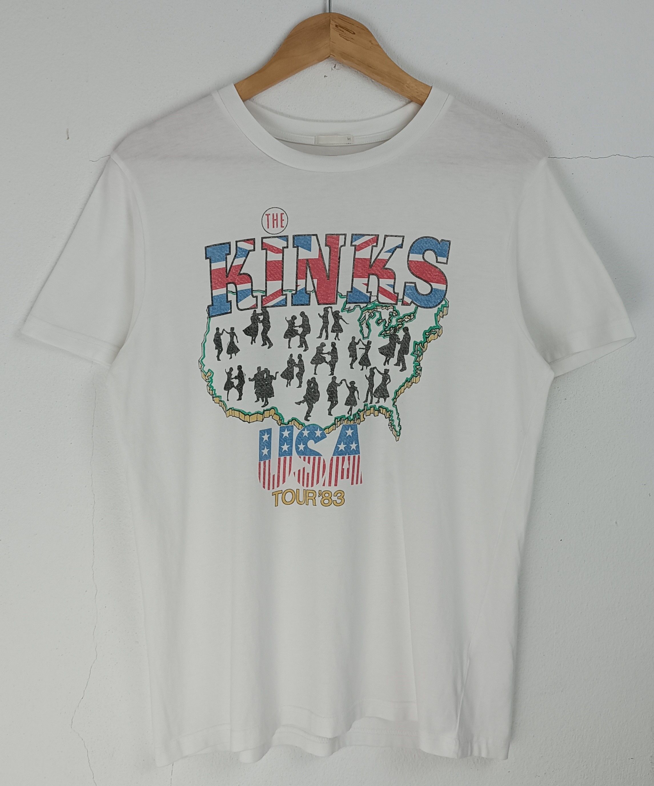 Vintage VINTAGE THE KINKS USA TOUR THE WHO LED BEATLES DOORS Size US M / EU 48-50 / 2 - 3 Thumbnail