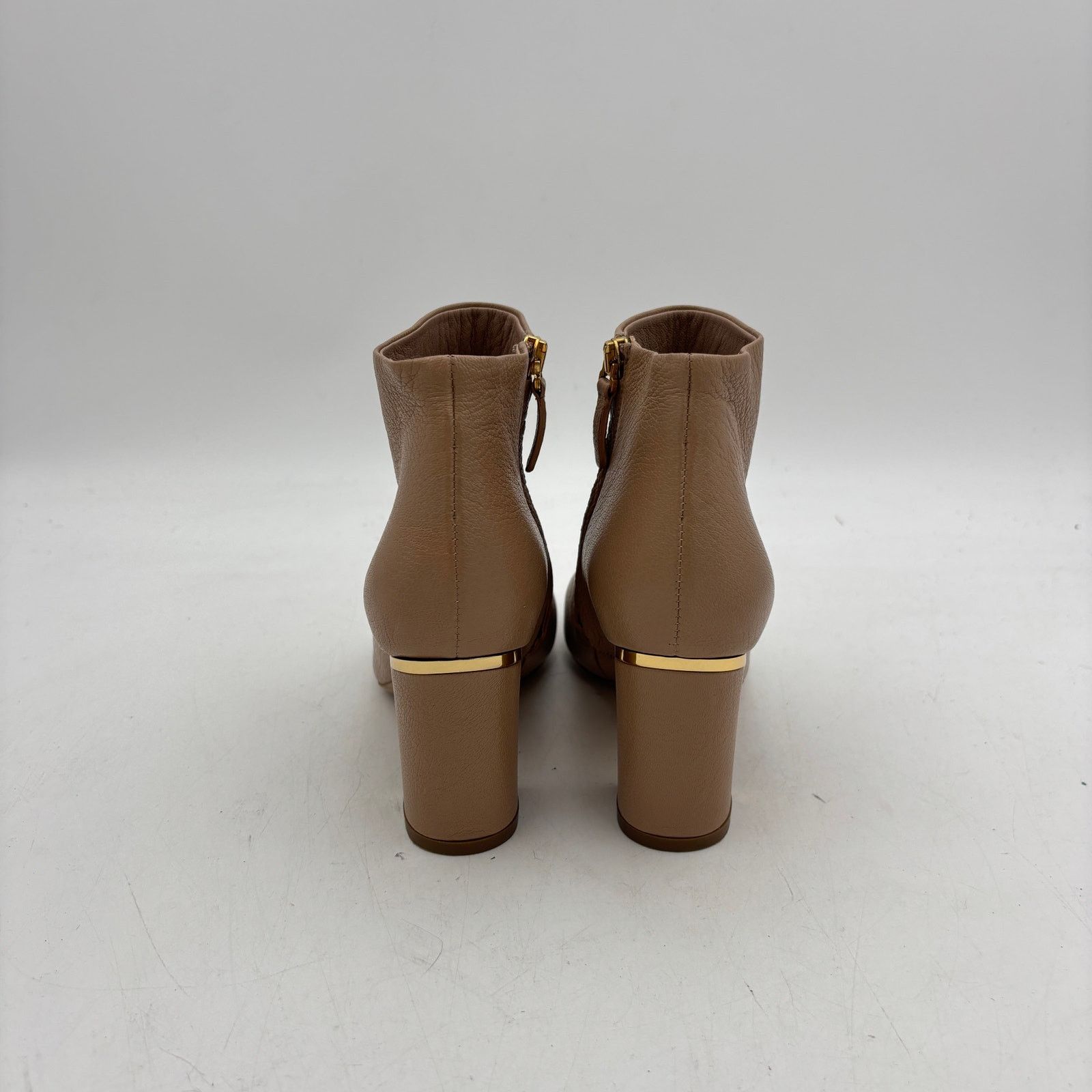 Chloe Chloe Beckie Gold Trim Ankle Boots Women's 36 Booties US 6 Size US 6 / IT 36 - 4 Thumbnail
