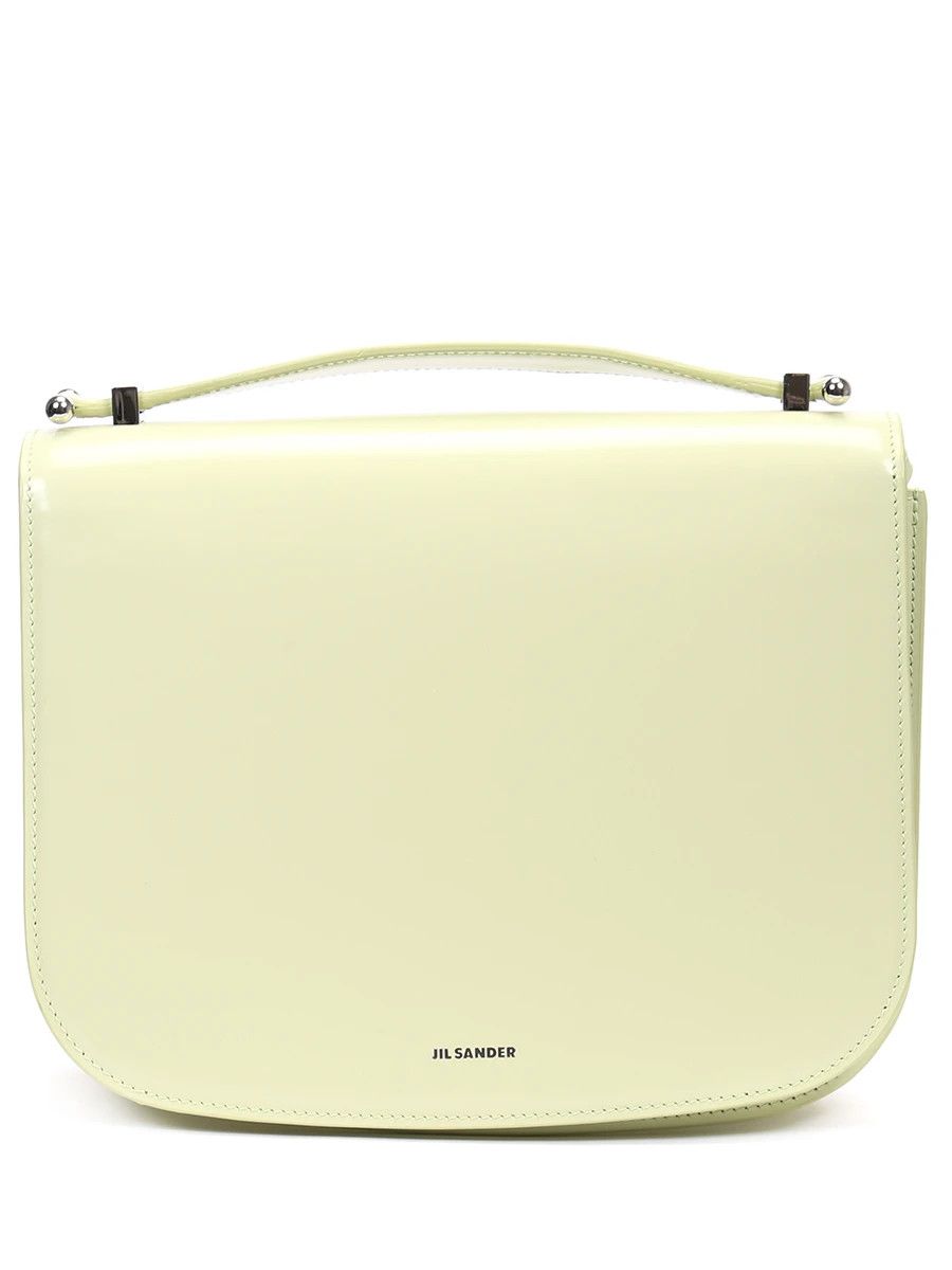 o1y1025 Size : OS / Leather Handbag in Sage Green