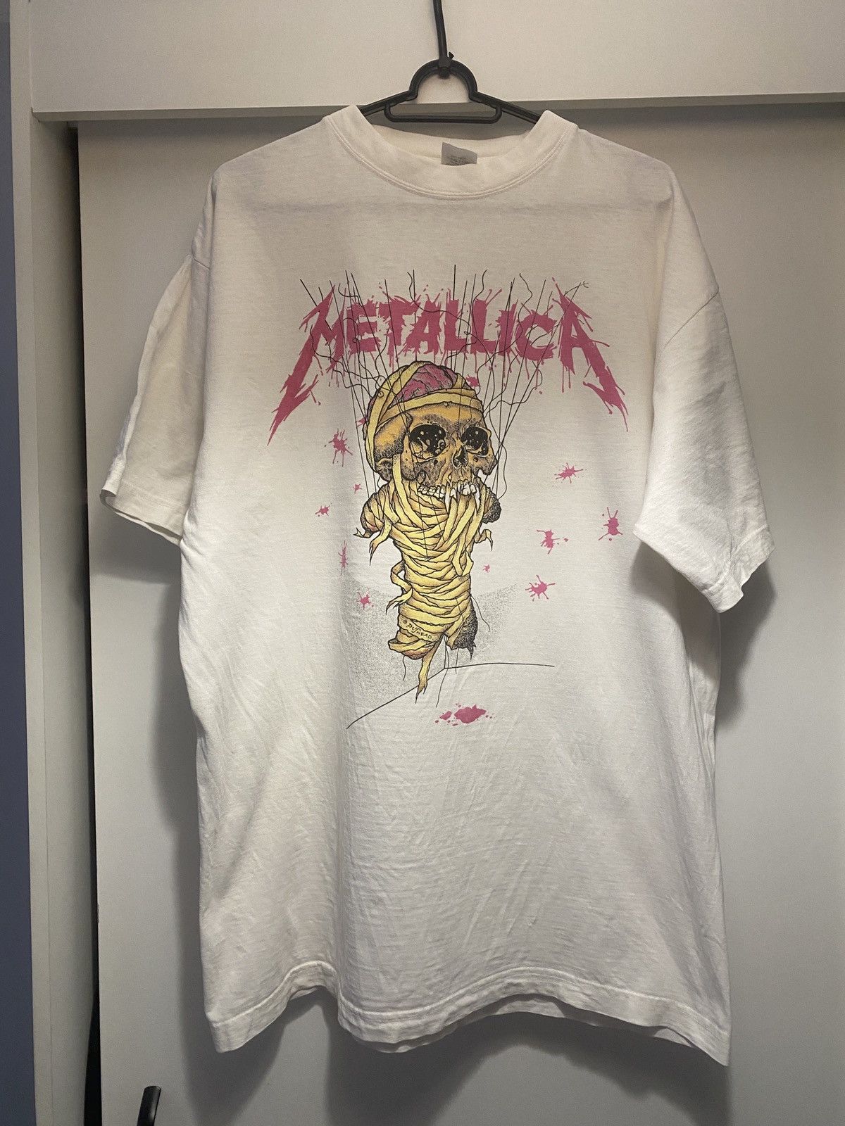 Metallica Metallica vintage og concert landmine tee 90s Size US L / EU 52-54 / 3 - 1 Thumbnail