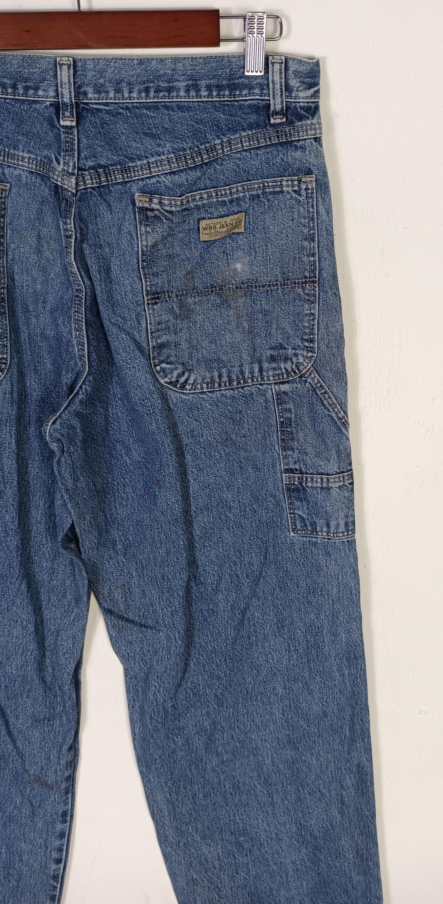 Japanese Brand × Wrangler Wrangler Carpenter Workwear Jeans Size US 32 / EU 48 - 8 Thumbnail