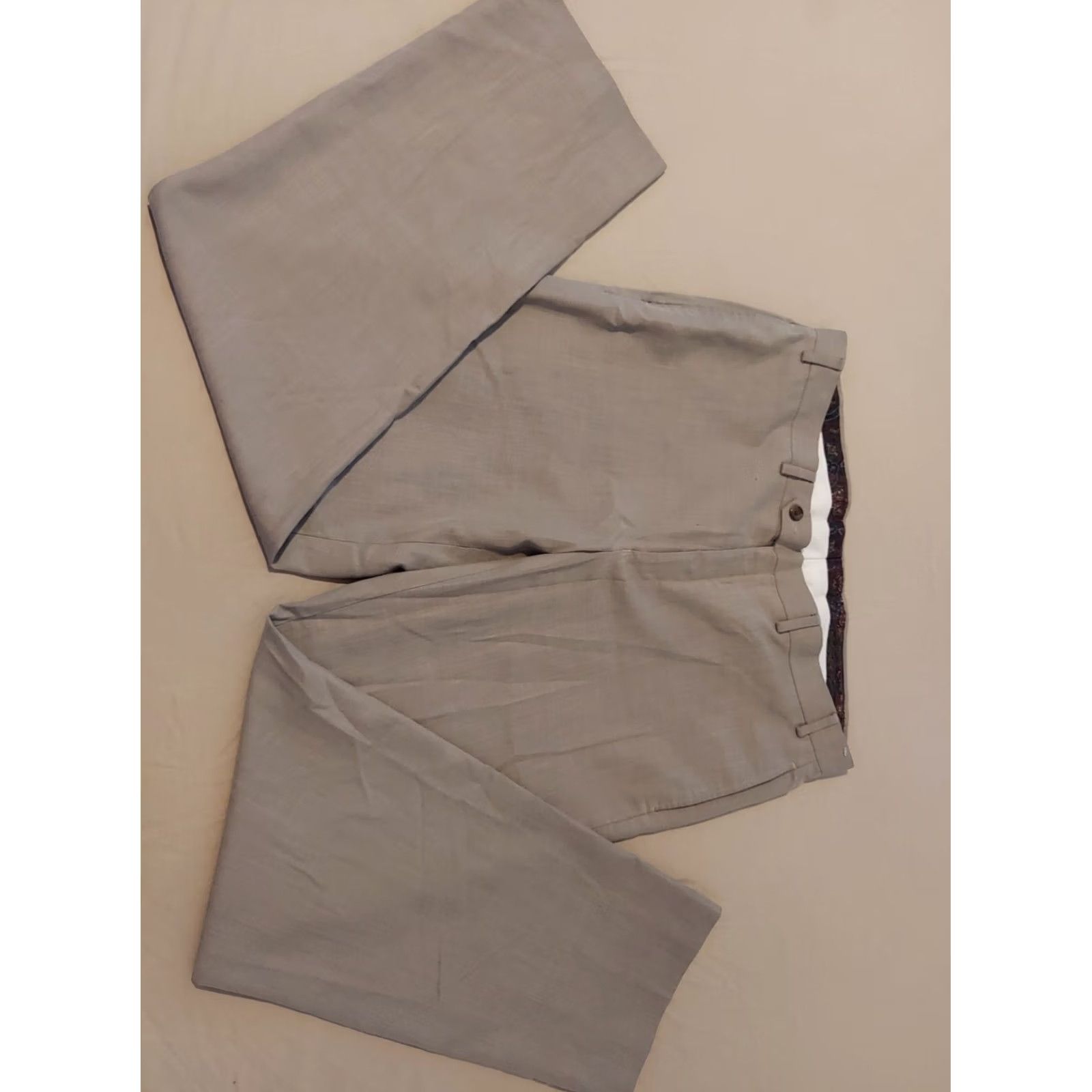 Polo Ralph Lauren Polo Ralph Lauren Mens Pants 38x32 Khaki Chino Slack Trouser Dress Size US M / EU 48-50 / 2 - 3 Thumbnail