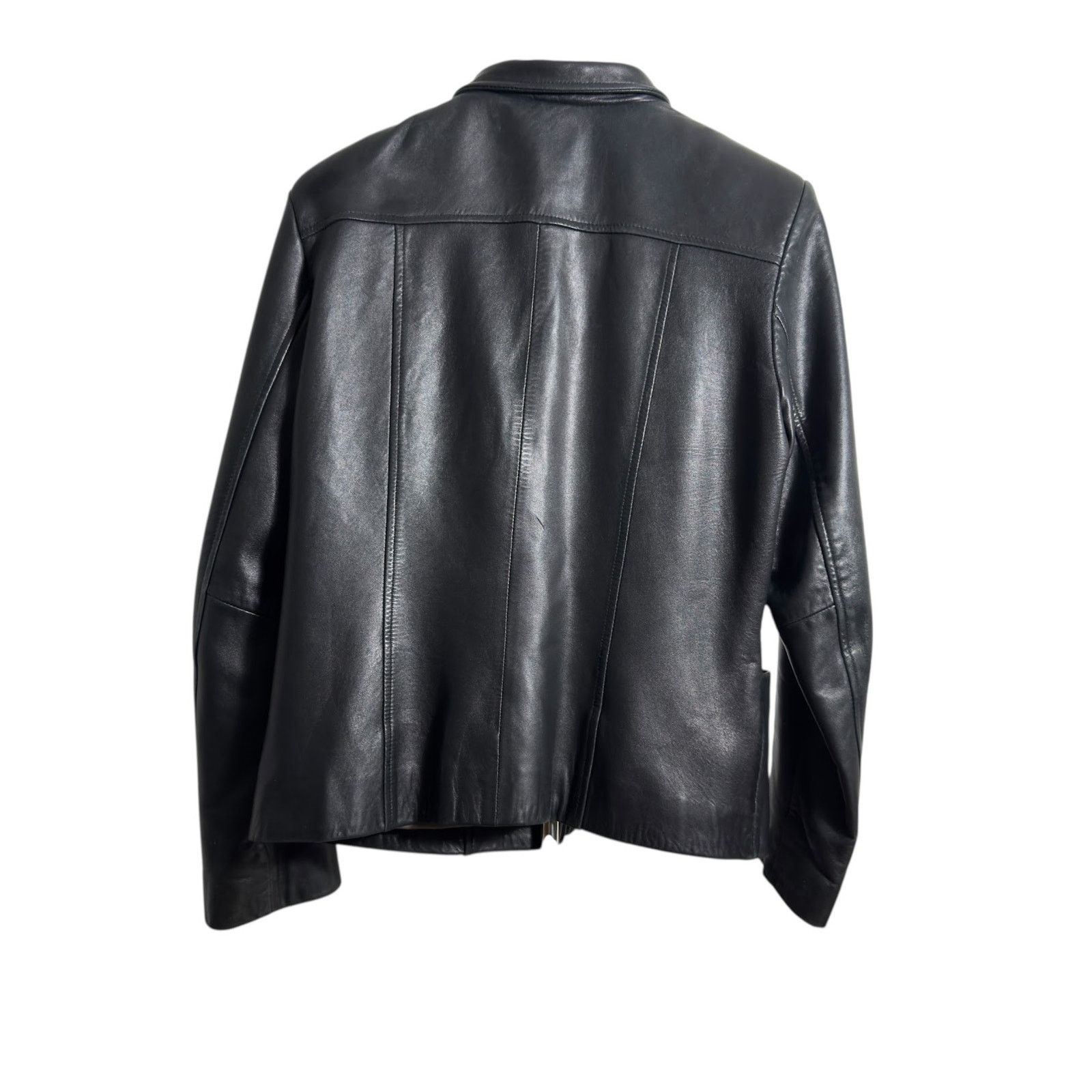 Kenneth Cole Vintage Kenneth Cole Genuine Leather Jacket in Black Womens Size M / US 6-8 / IT 42-44 - 10 Thumbnail