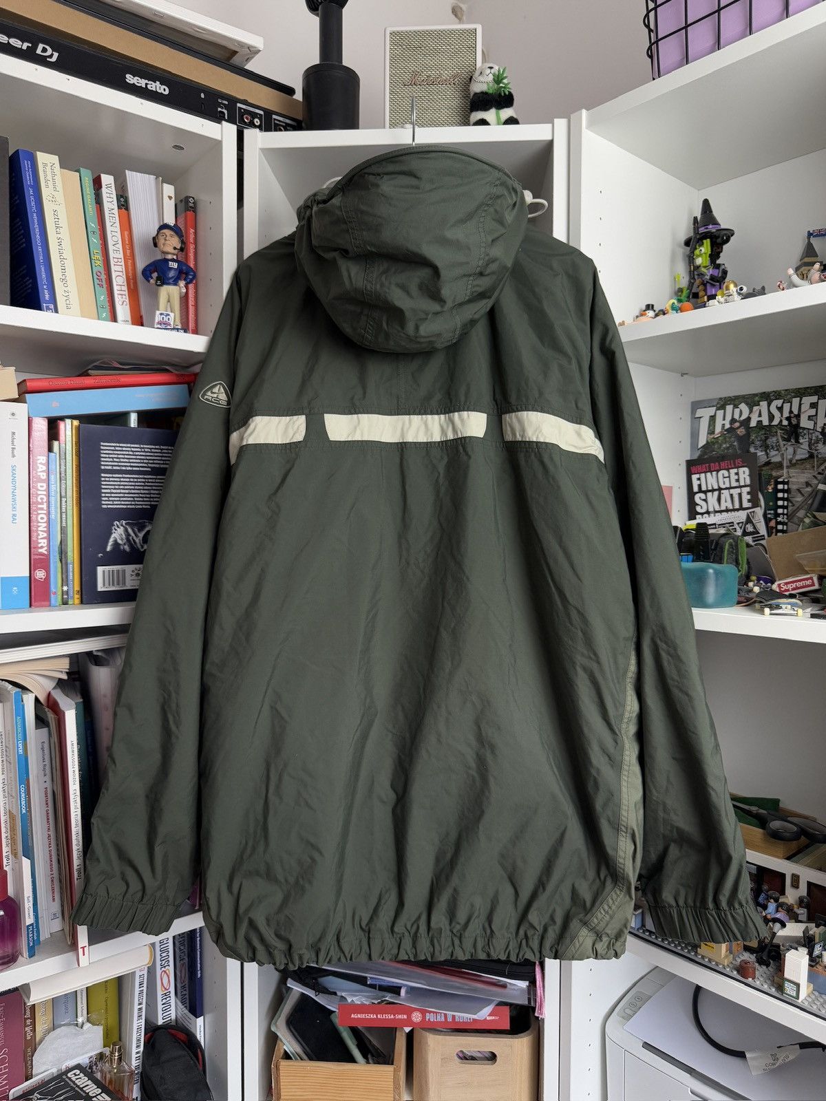 Nike × Nike ACG × Vintage Vintage y2k Nike ACG khaki raincoat jacket XL gorpcore rare Size US XL / EU 56 / 4 - 2 Thumbnail
