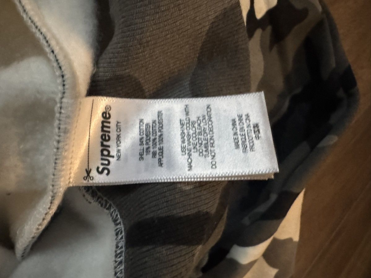 Supreme Supreme Satin Logo Hooded Sweatshirt Size US M / EU 48-50 / 2 - 8 Thumbnail