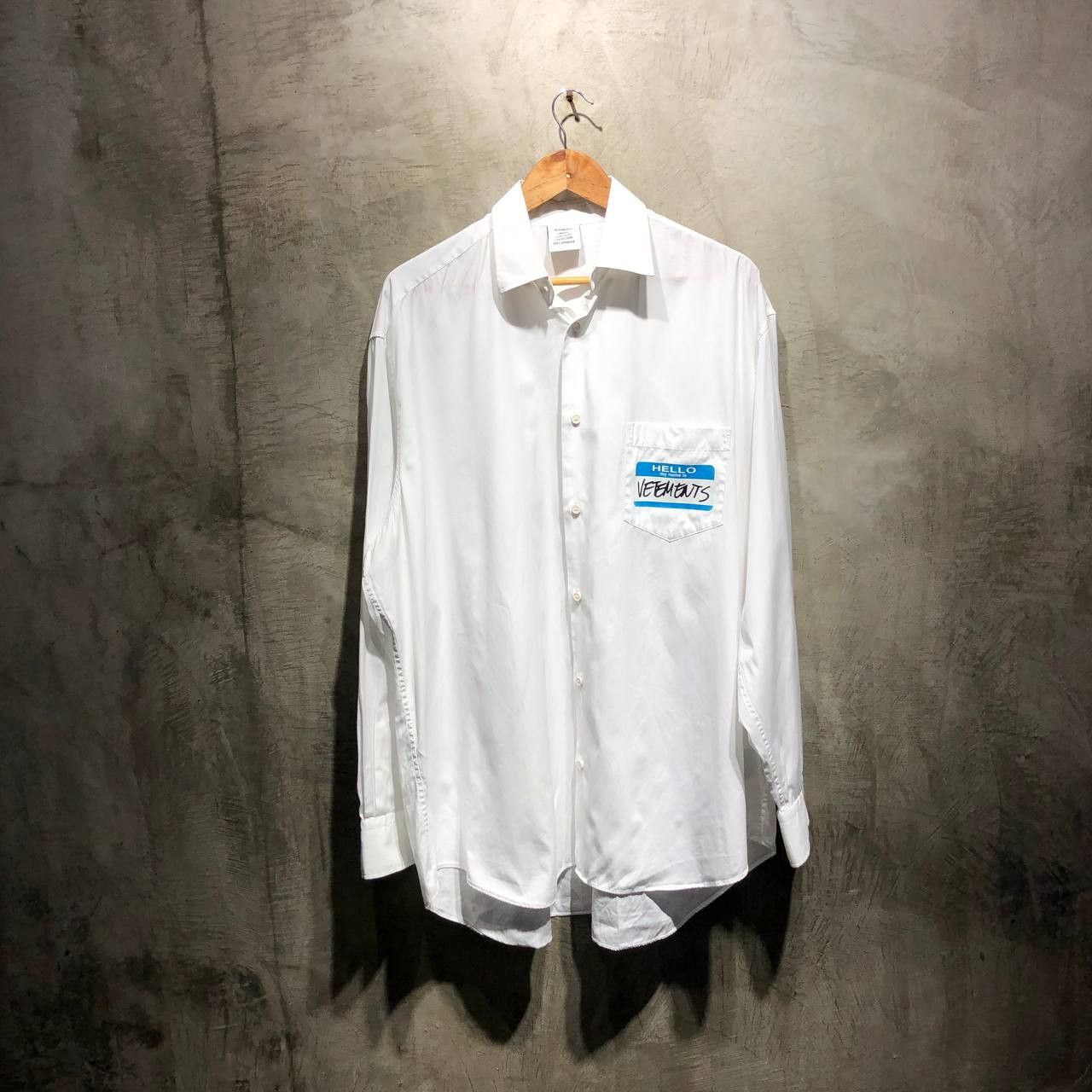 Vetements Vetements “My Name Is” Button Down long sleeves fit 4XL Size US XXL / EU 58 / 5 - 2 Thumbnail