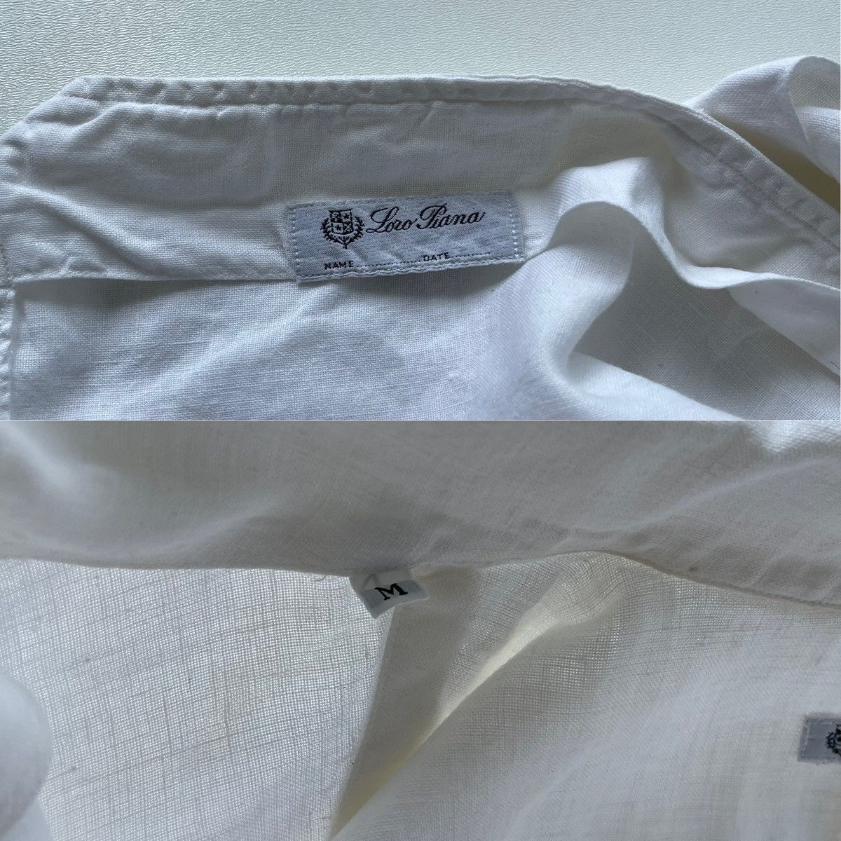 Loro Piana Loro Piana Linen Pocket Button Ups Vintage Classic Shirt Size US M / EU 48-50 / 2 - 10 Thumbnail