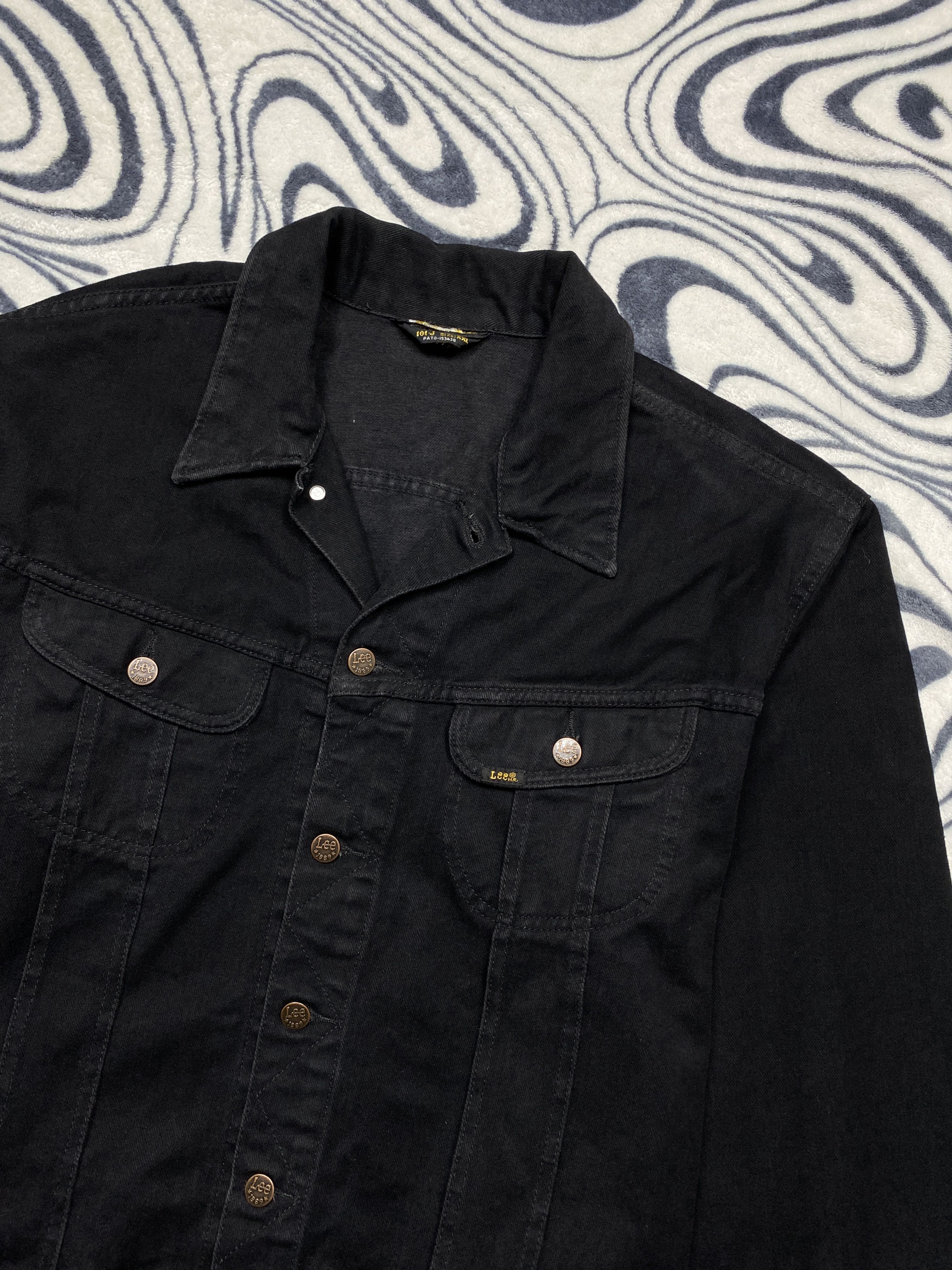 Lee Lee Vintage Mens Denim Jacket Size US XXL / EU 58 / 5 - 2 Thumbnail