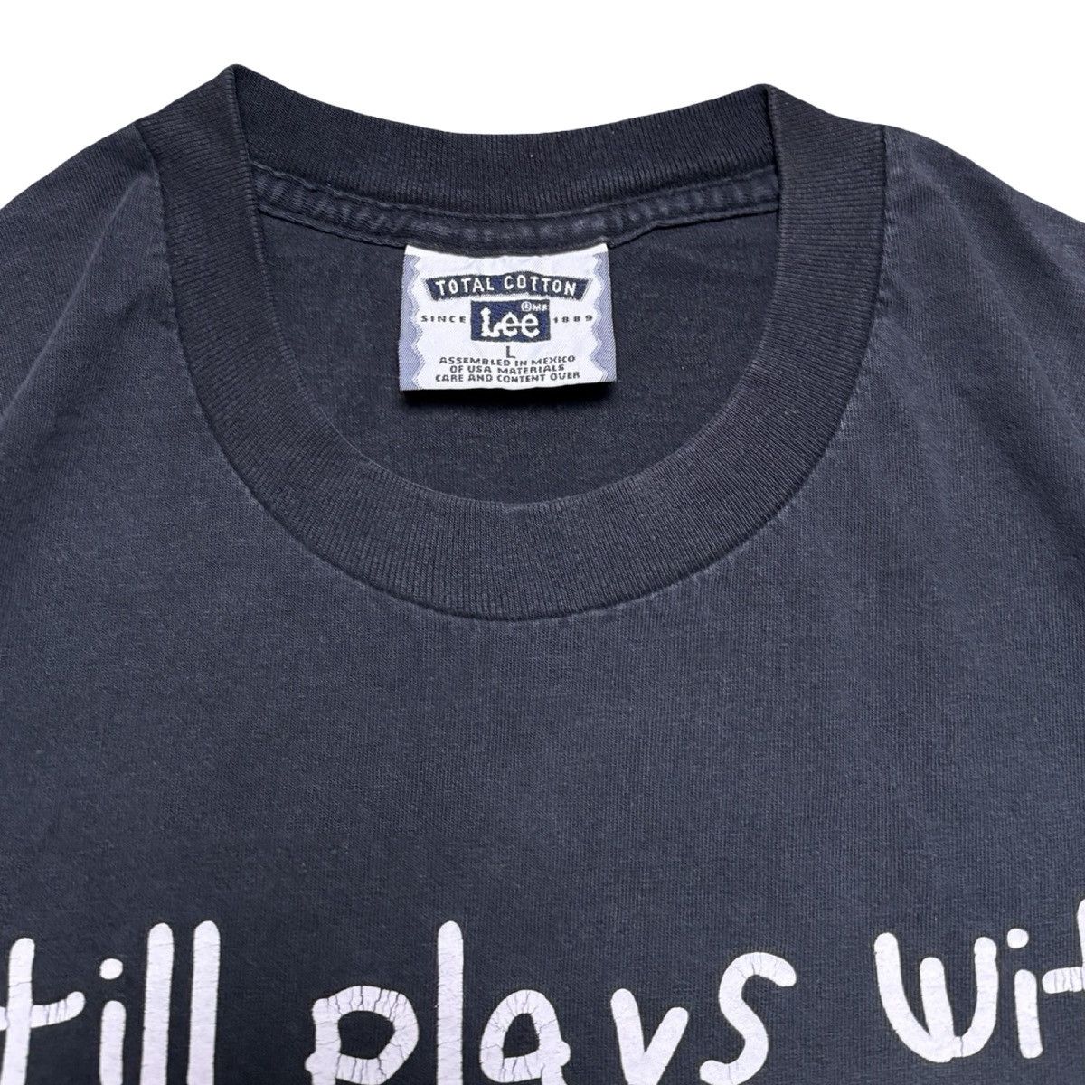 Other Vintage Faded Still Plays With Motorcycles Graphic T-Shirt Size US L / EU 52-54 / 3 - 3 Thumbnail