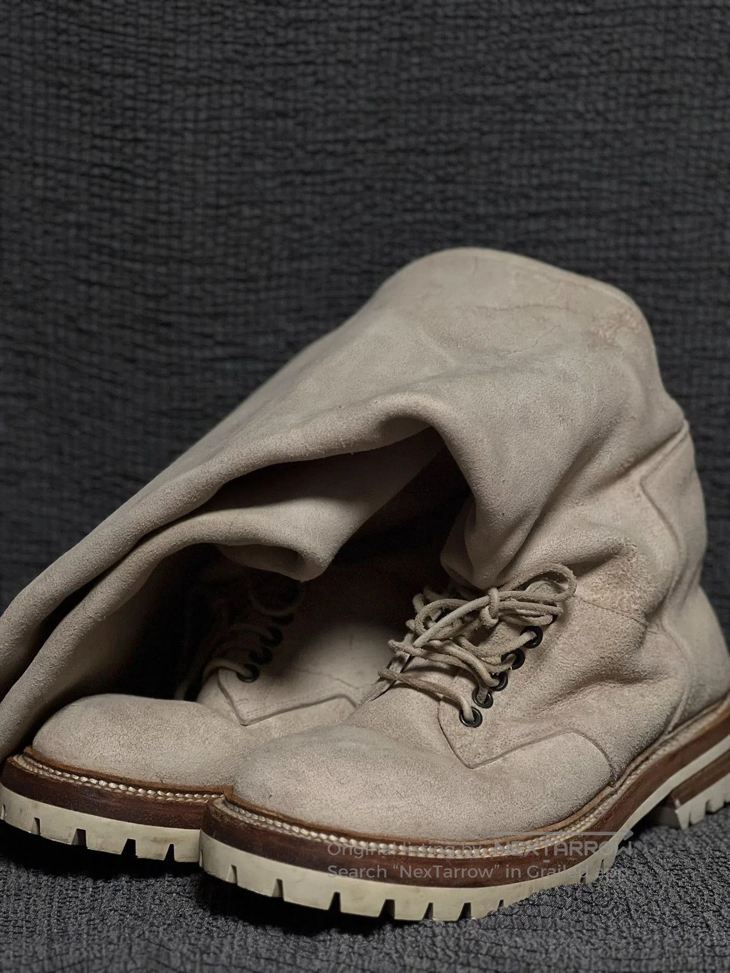 Rick Owens Rick Owens Archive Long Beige Boots. Size US 8.5 / EU 41-42 - 2 Thumbnail