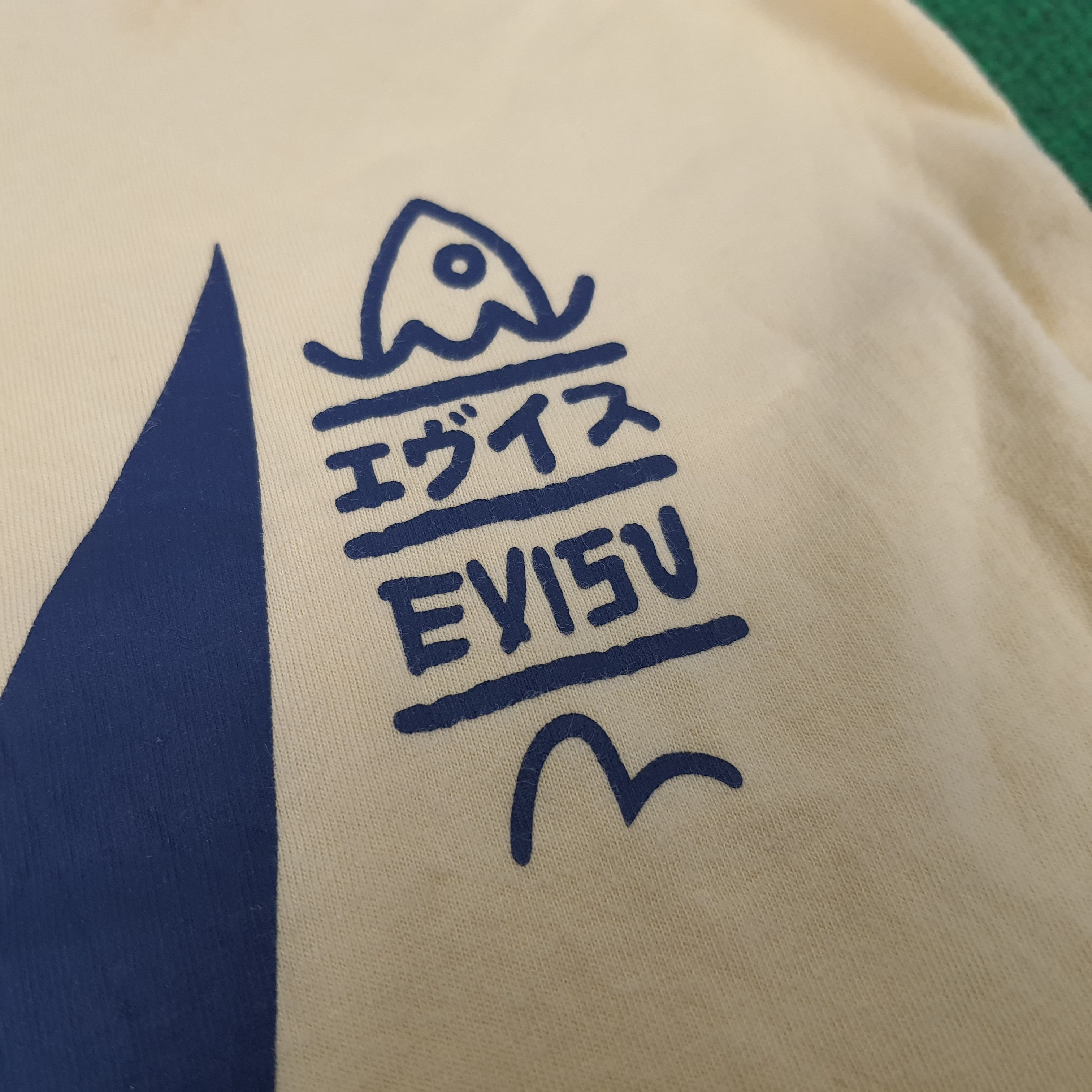 Evisu × Japanese Brand Vintage Evisu Japan Custom Made Japanese Brand T-shirt Size US M / EU 48-50 / 2 - 2 Thumbnail