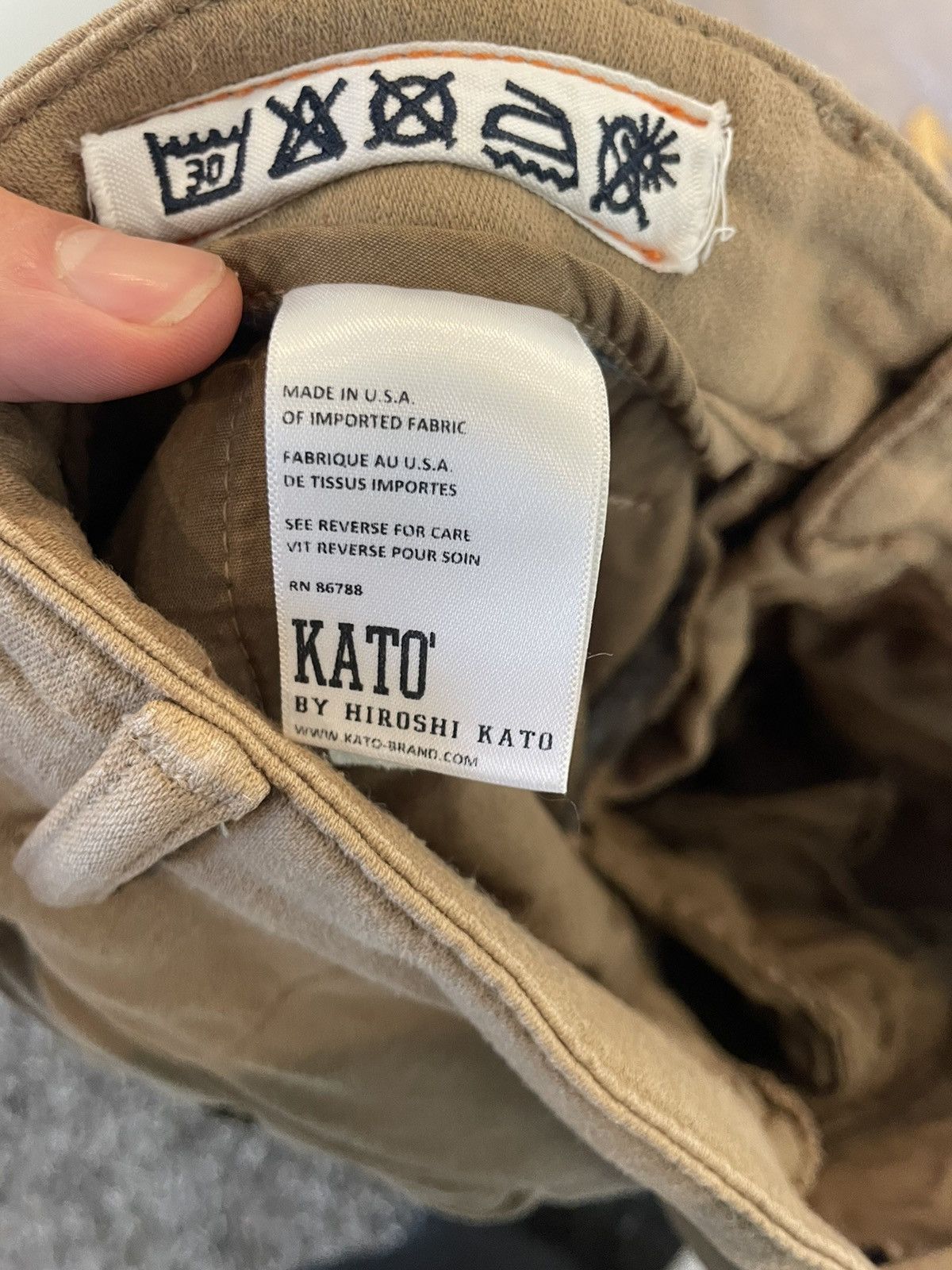 Hiroshi Kato Cargo Pant