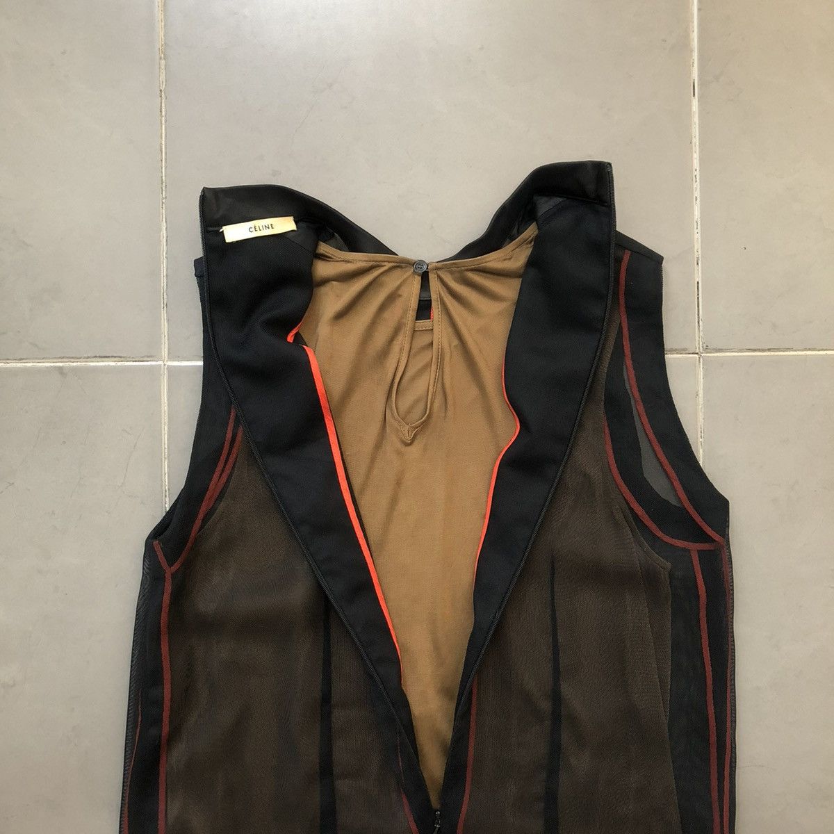 Celine Celine Midi Dress Size XS / US 0-2 / IT 36-38 - 5 Thumbnail