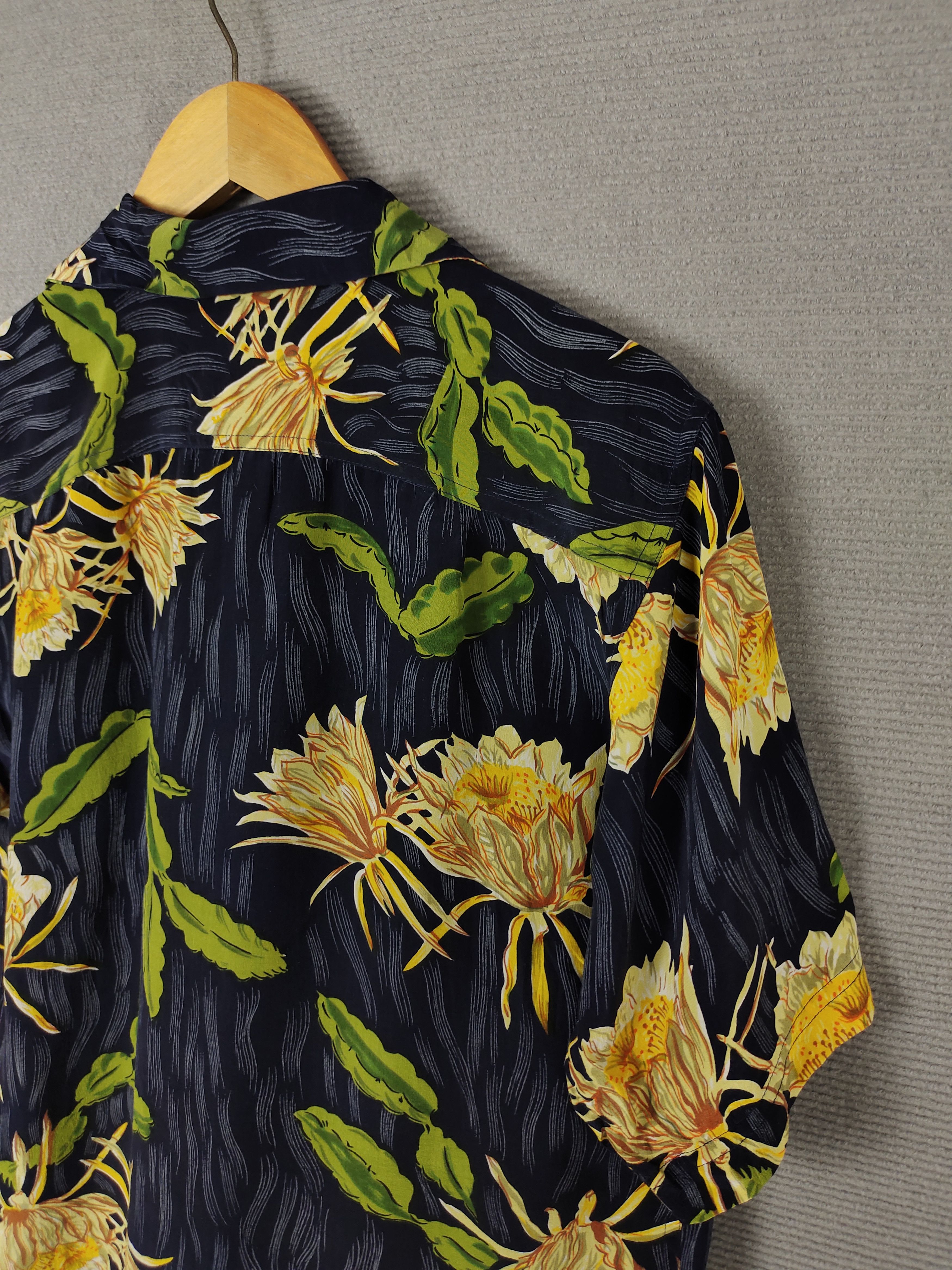 Vintage Vintage Avanti Flower Printed Silk Hawaiian Shirt Size US S / EU 44-46 / 1 - 9 Thumbnail