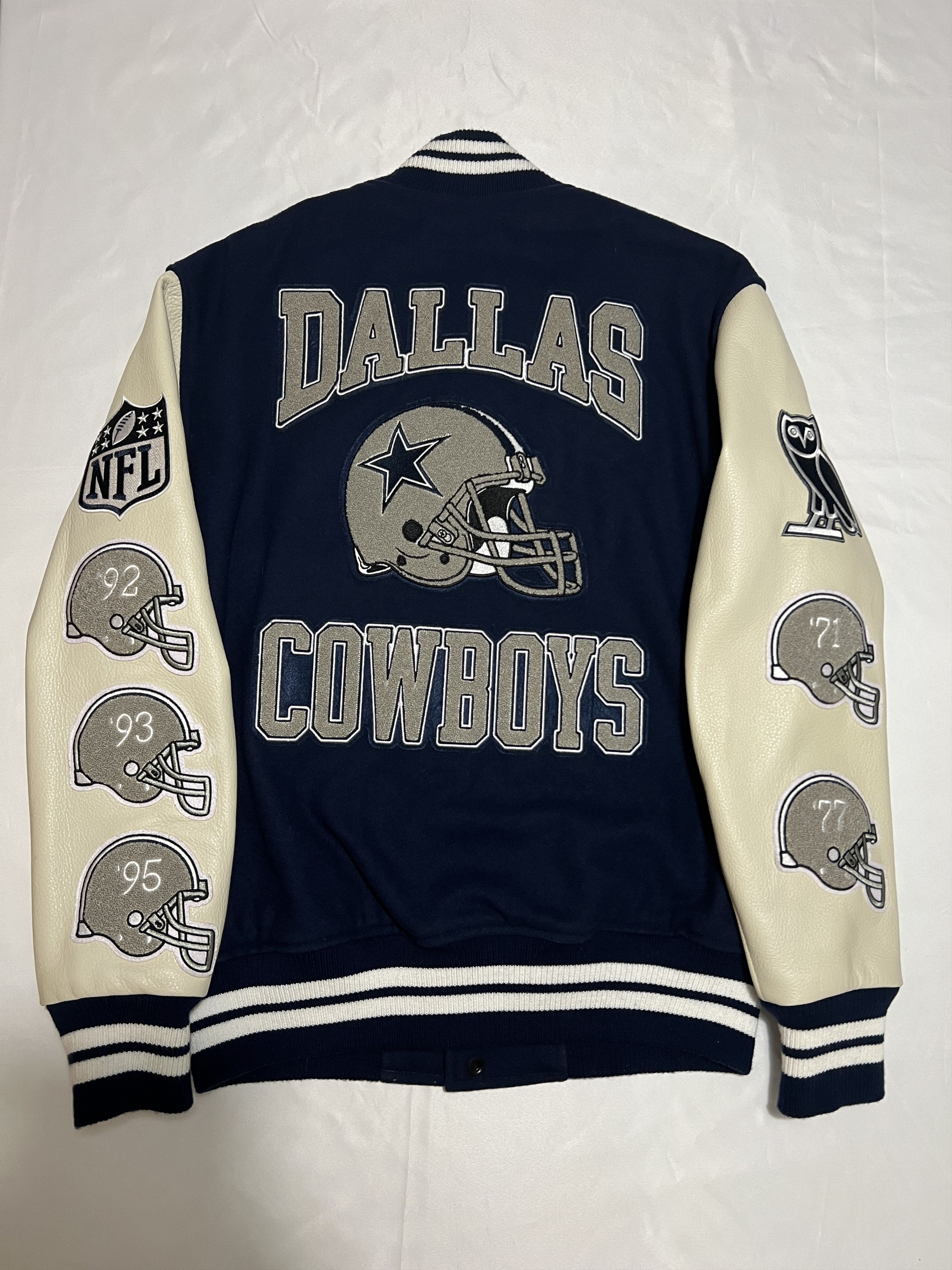 Drake OVO x NFL DALLAS COWBOYS VARSITY JACKET Size US L / EU 52-54 / 3 - 13 Thumbnail