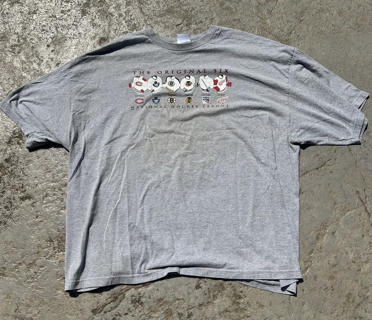 NHL NHL original 6 tee Size US XXL / EU 58 / 5 - 1 Thumbnail